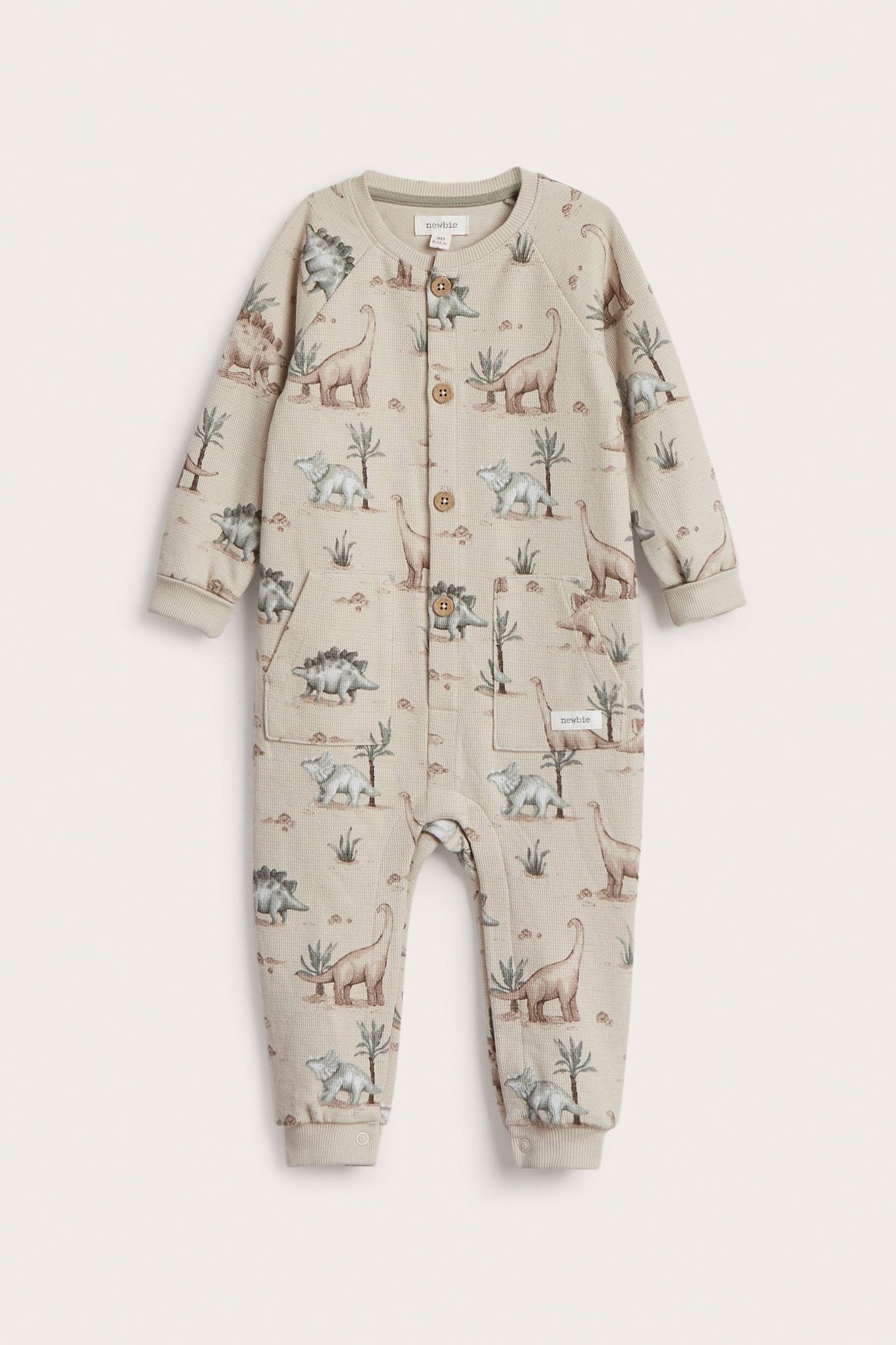 Jumpsuit med dinosaurier