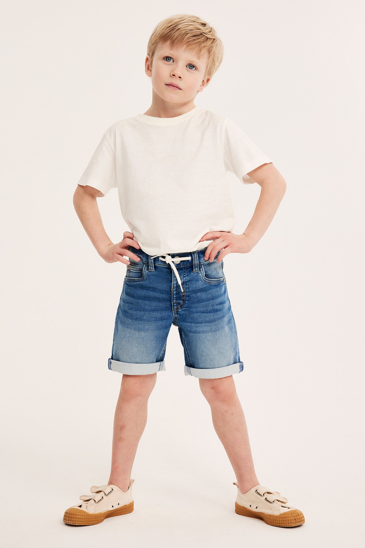 Jeansshorts - Ljus denim - 1