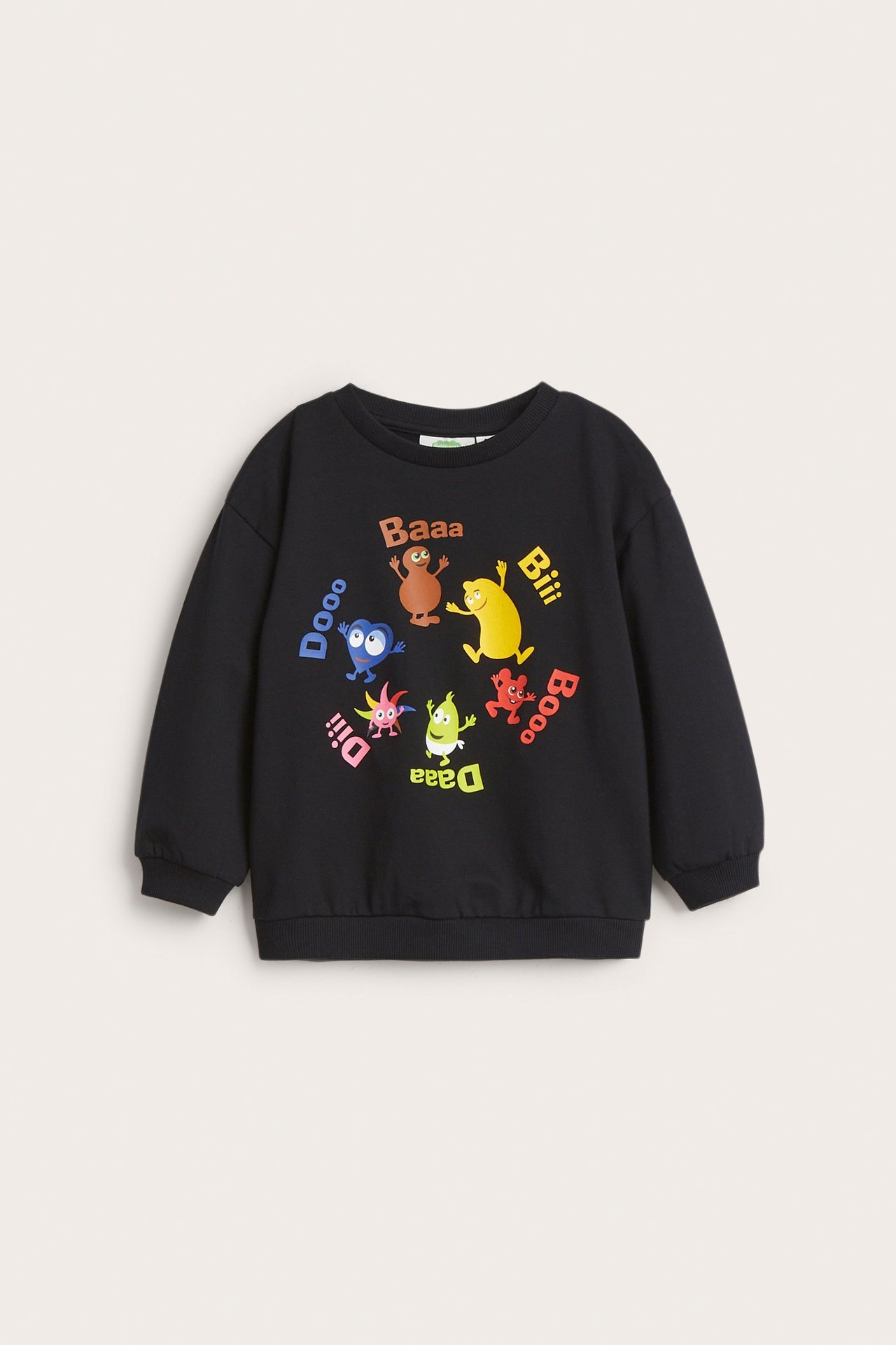 Sweatshirt Babblarna - Svart - 2