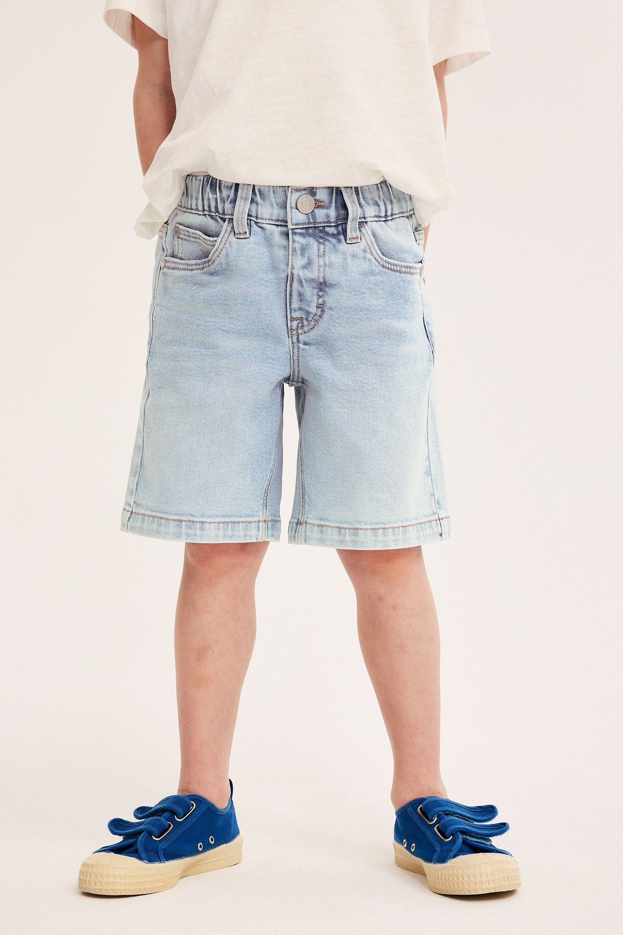 Jeansshorts - Lys denim - 3