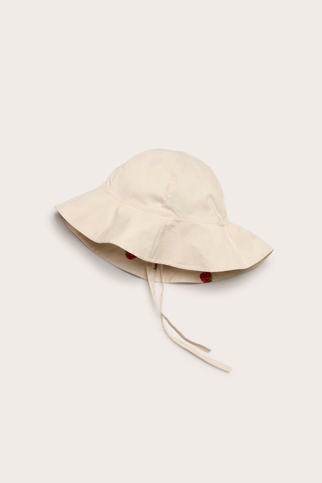 Vändbar solhatt - Beige - 3