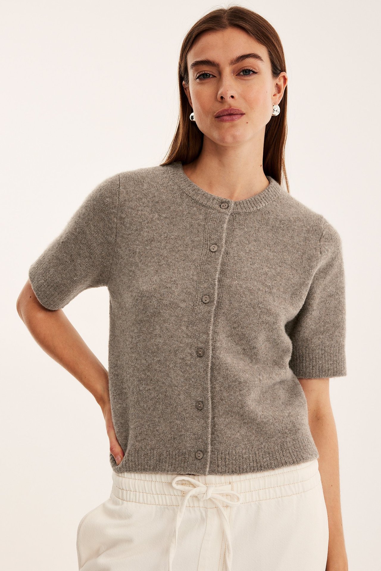 Kortärmad cardigan