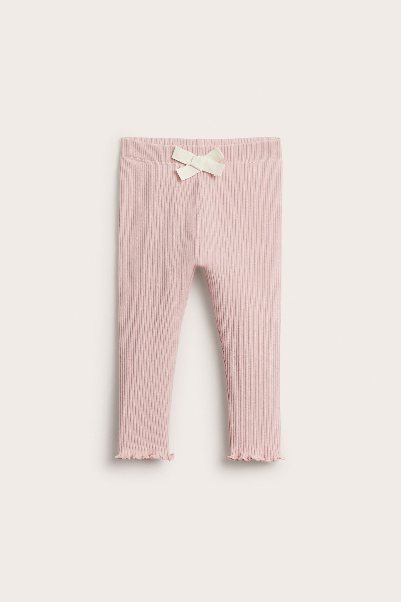 Ribbade leggings - Rosa - 6