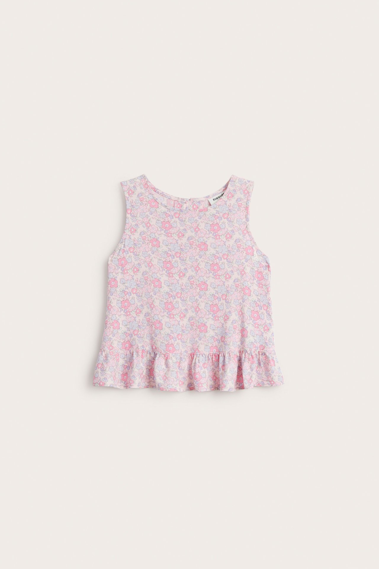 Blomstrete topp - Rosa - 2