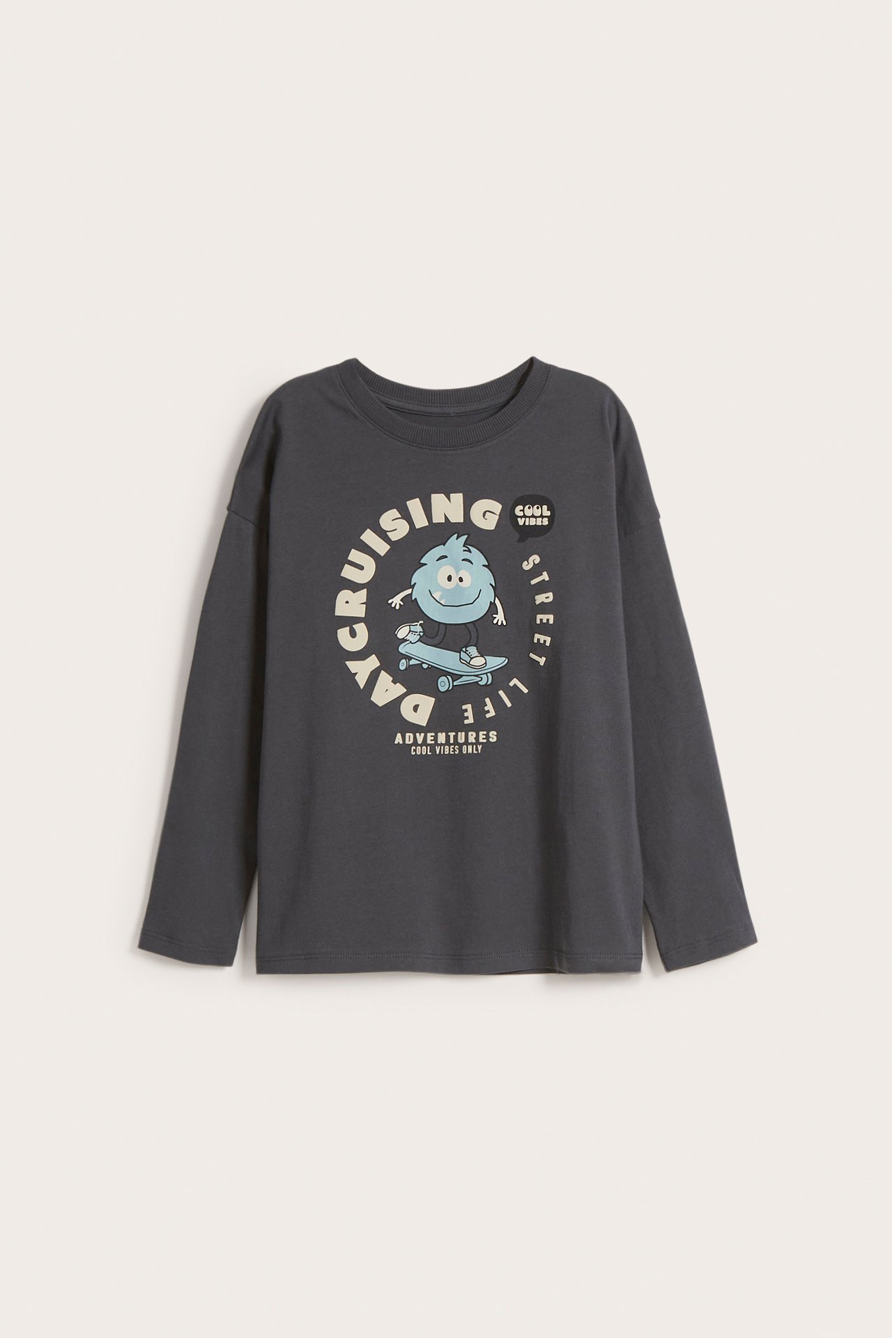 Långärmad t-shirt - Svart - 2