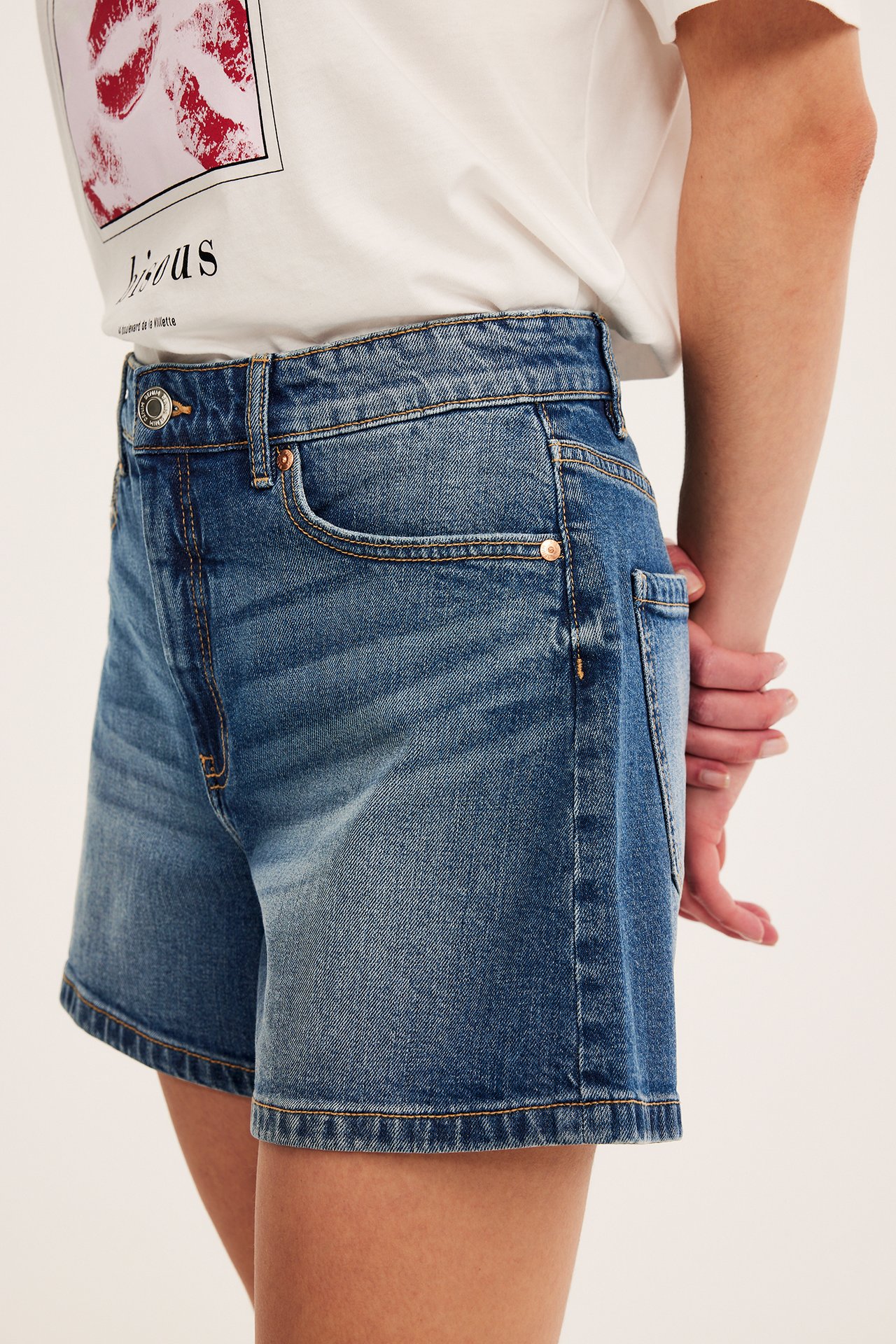 Denimshorts - Denim - 4