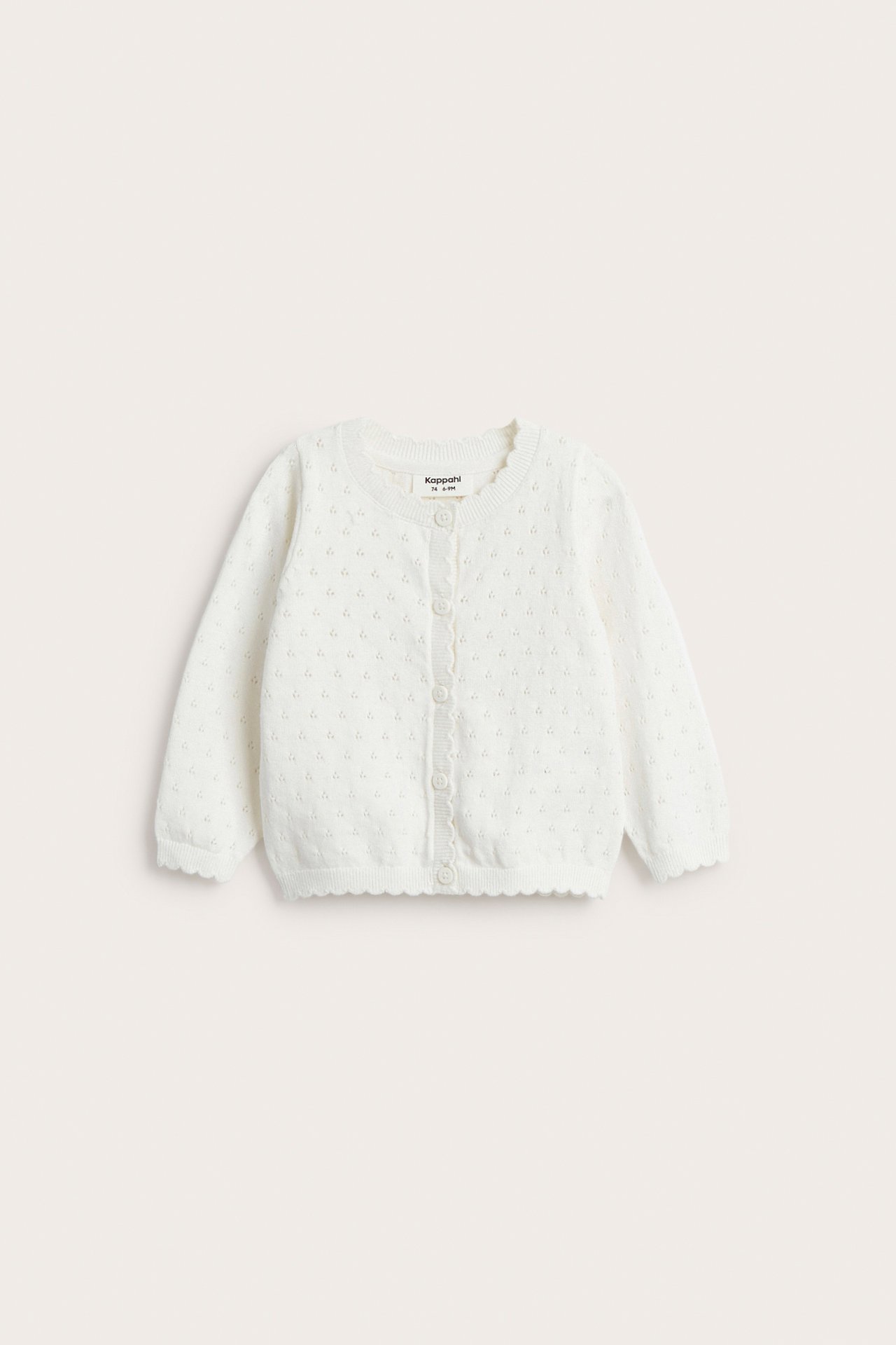 Langermet strikket cardigan