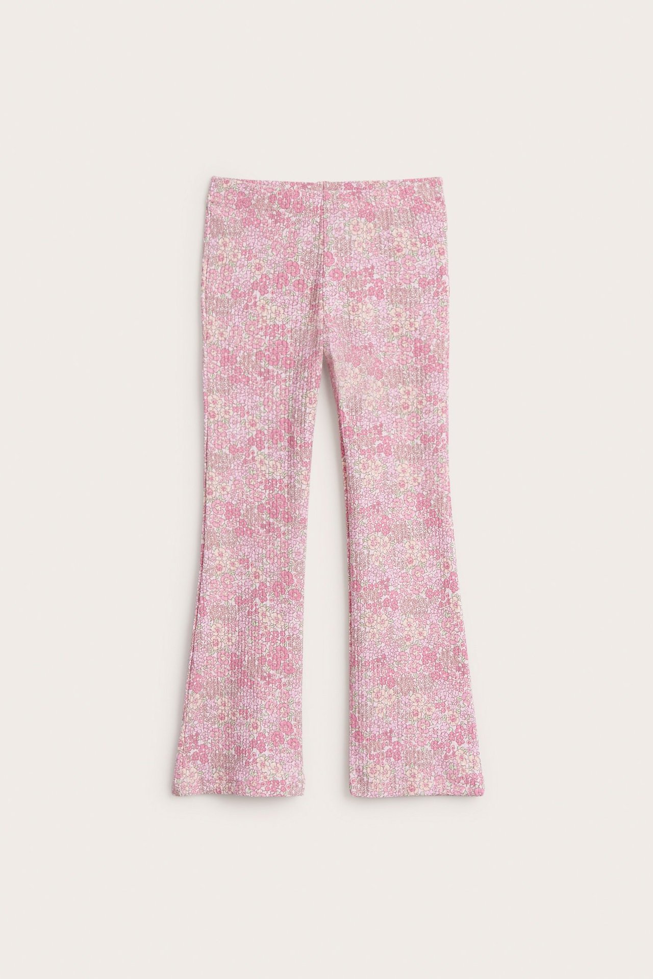 Blomstrete utsvingt leggings