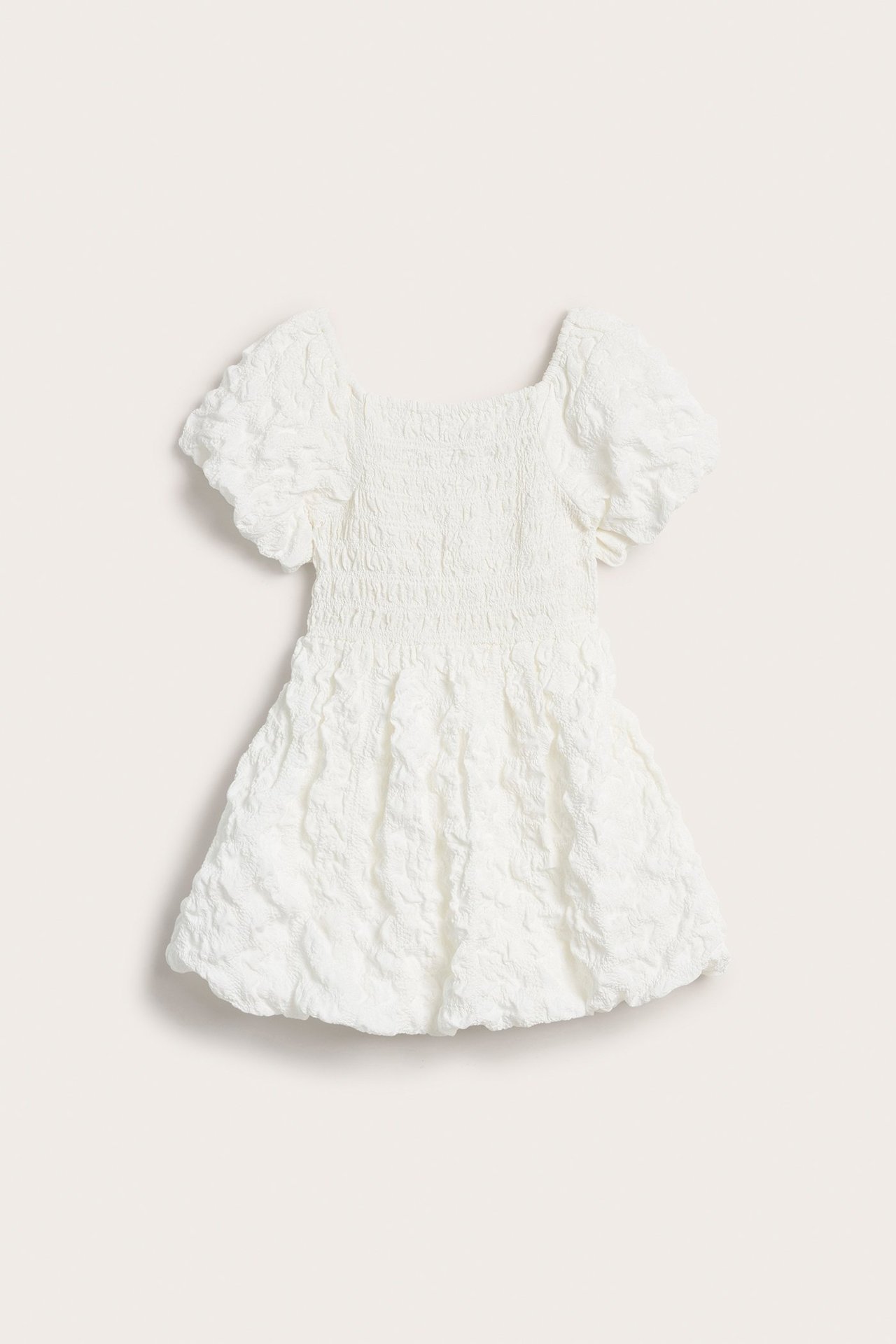 Kjole med ballongskjørt