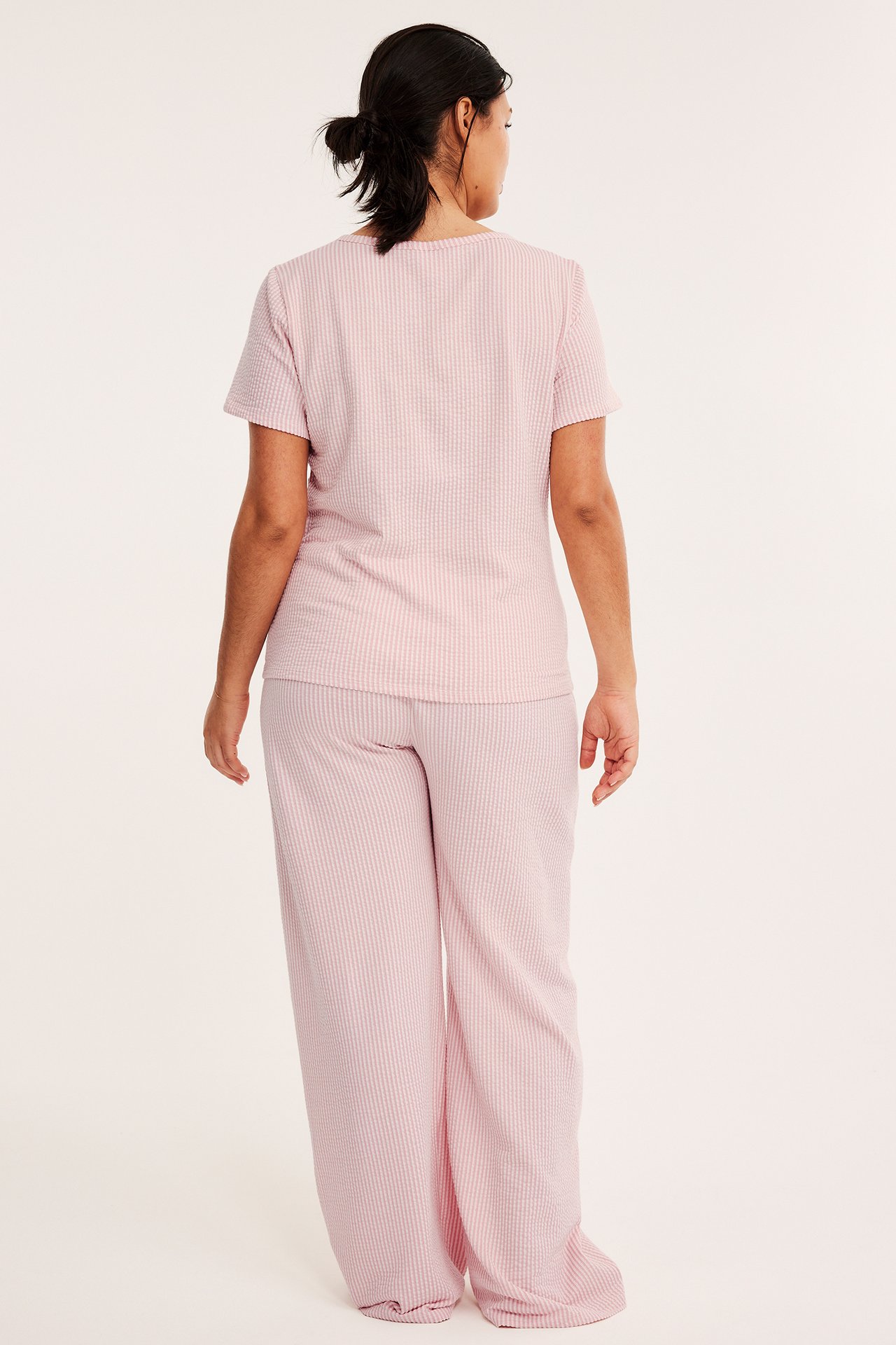 Pyjamahousut - Pinkki - 179cm / Storlek: M - 7