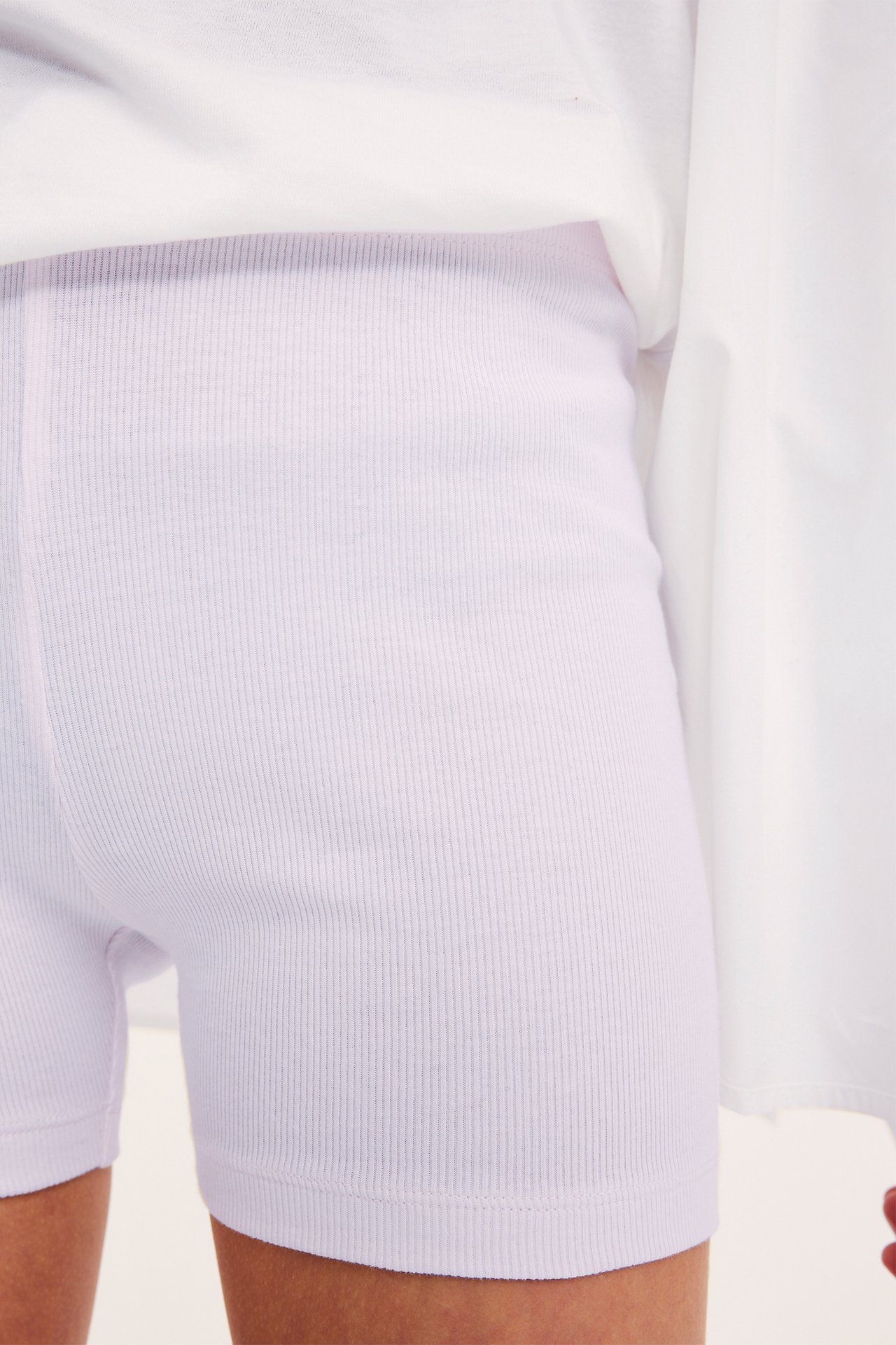 Ribbade cykelshorts
