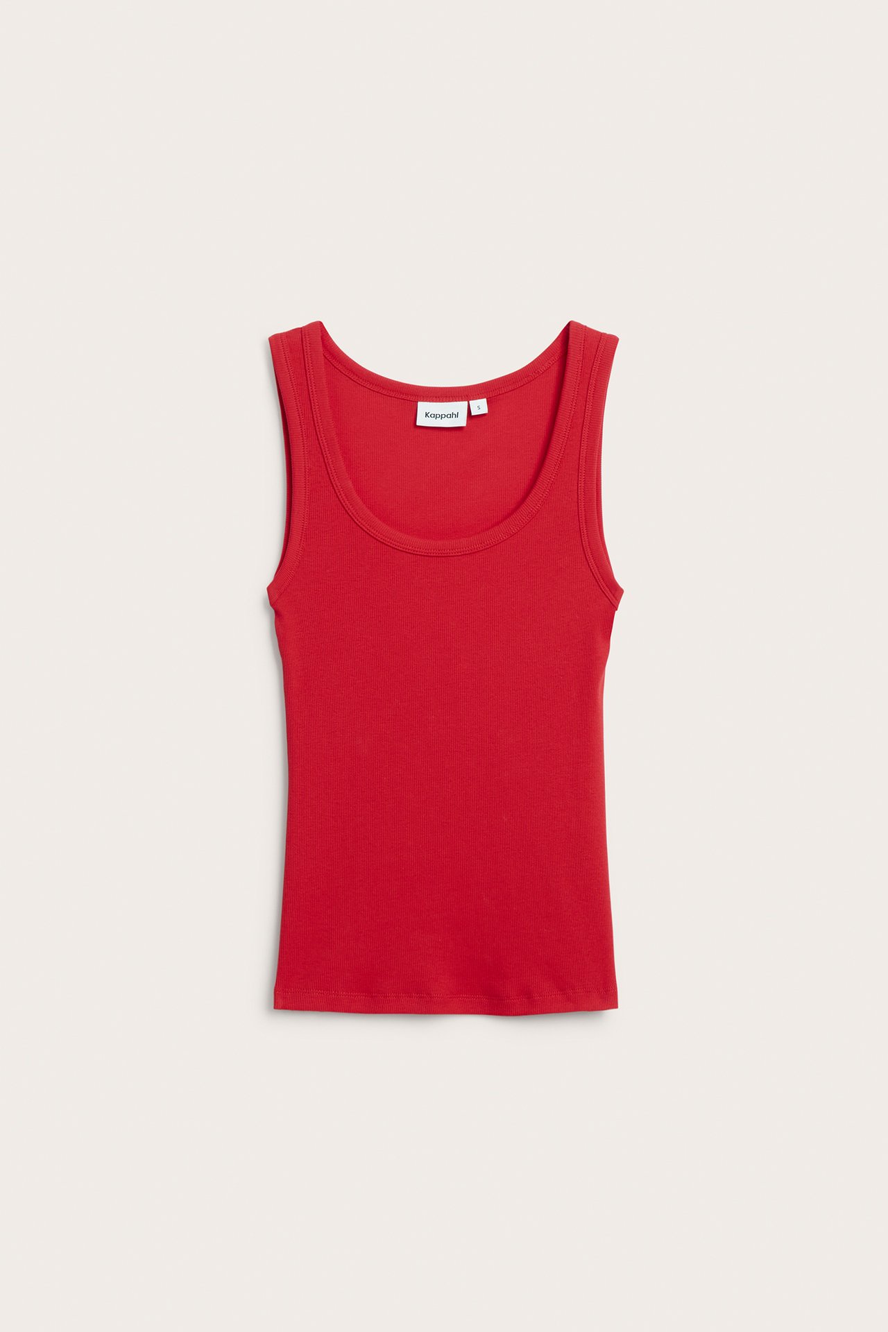 Ribbestrikket singlet