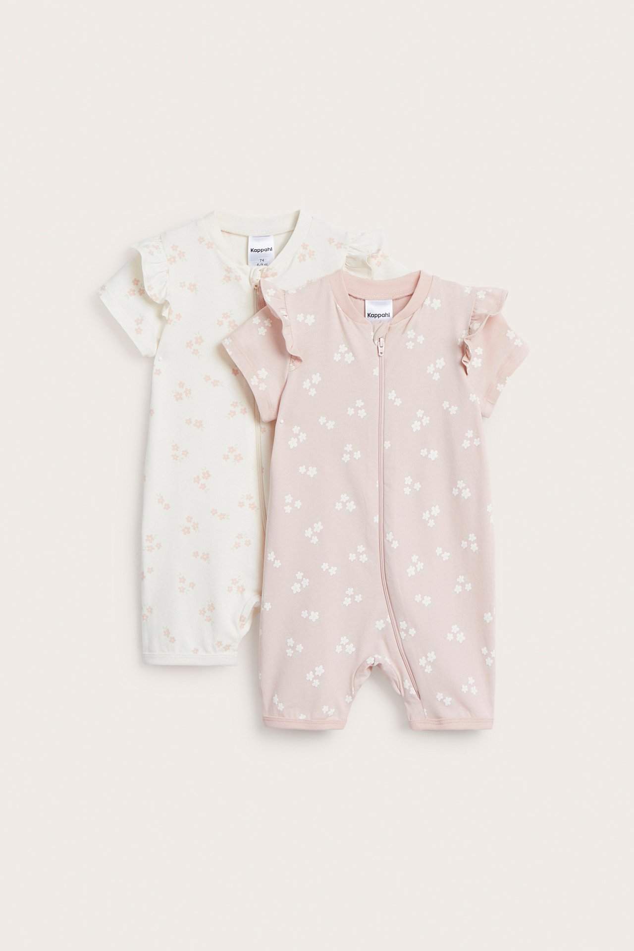 Pyjamas 2-pack med volang