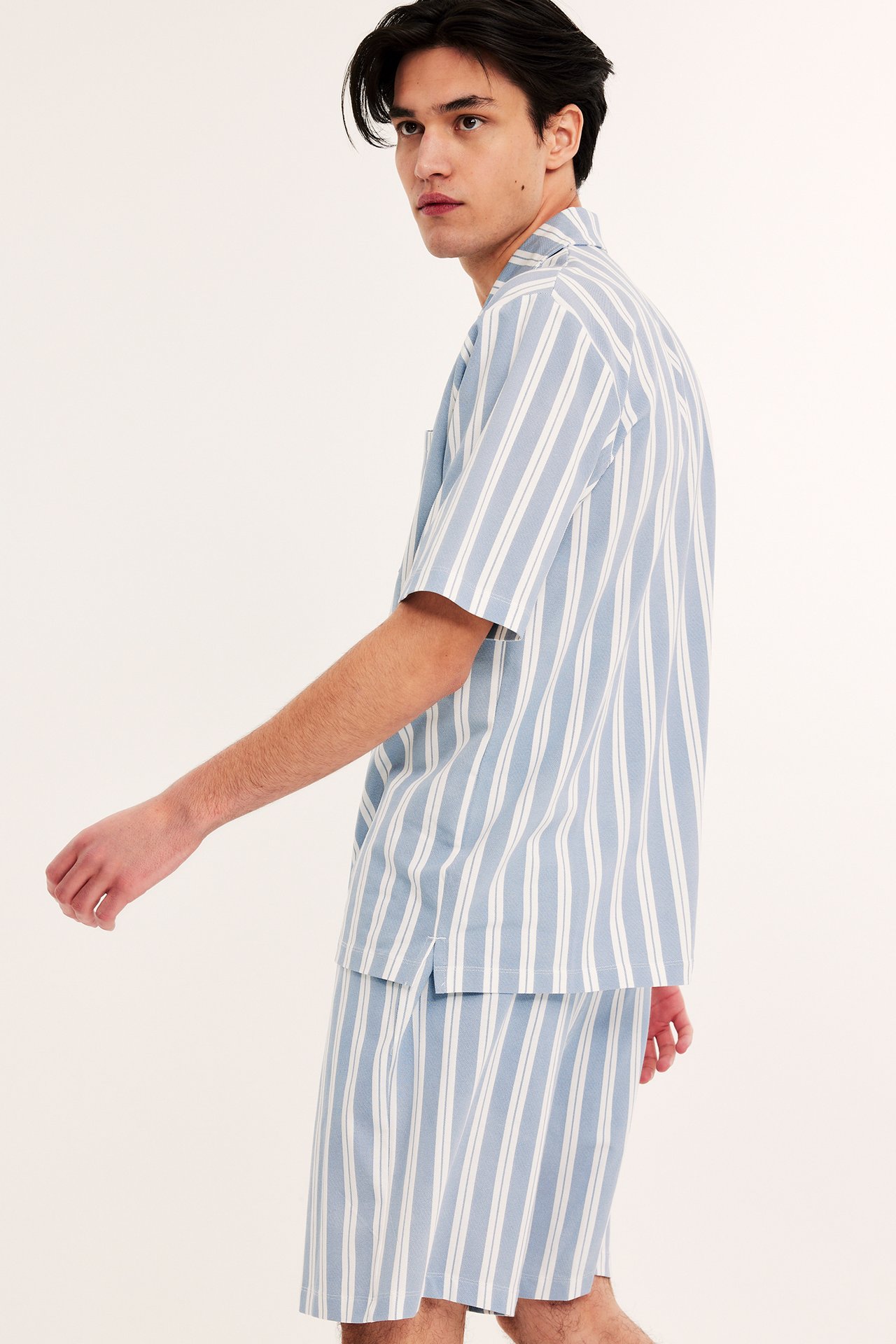 Pyjamasetti - Sininen - 189cm / Storlek: M - 5