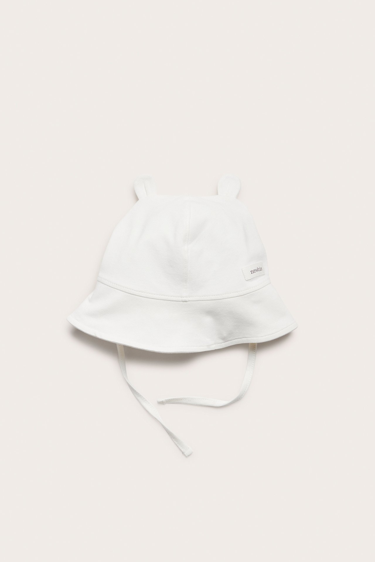 Solhatt med ører - Offwhite - 1