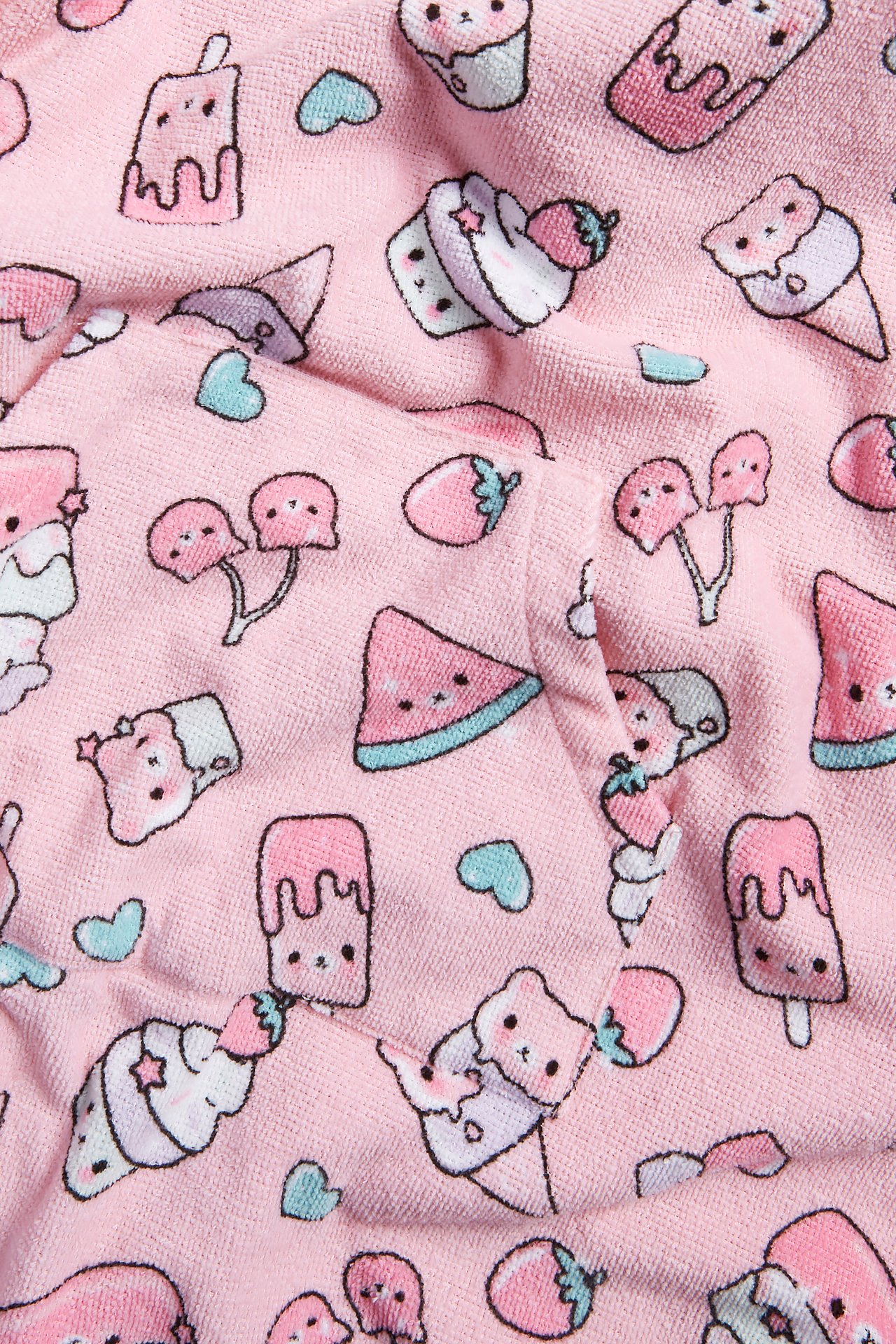 Kuviollinen Kylpyponcho Pinkki Lapset Kappahl kuviollinen-kylpyponcho-pinkki-lapset-kappahl