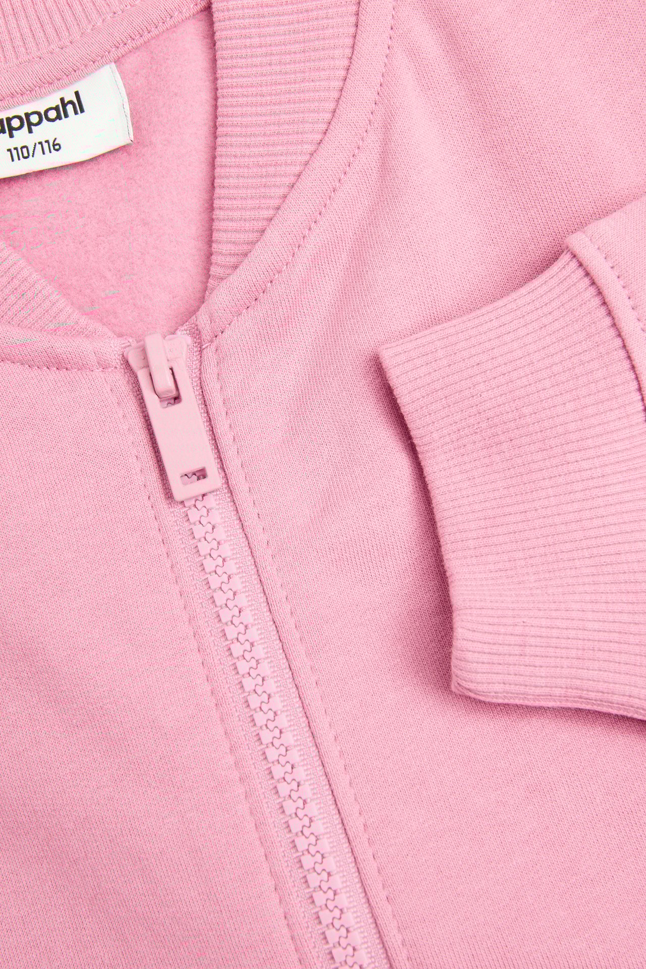 Cardigan med glidelås - Rosa - 4