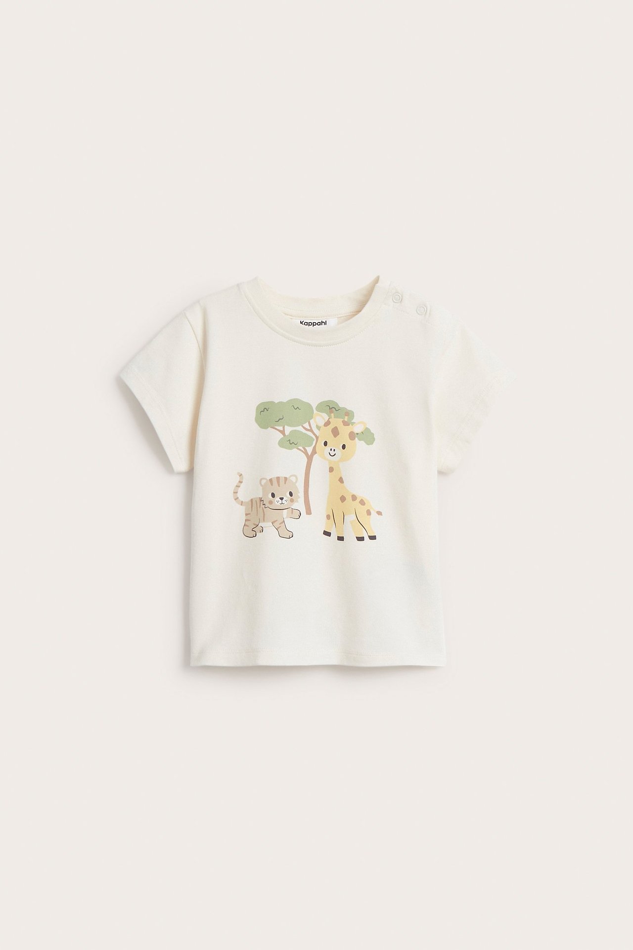 Djurmönstrad t-shirt