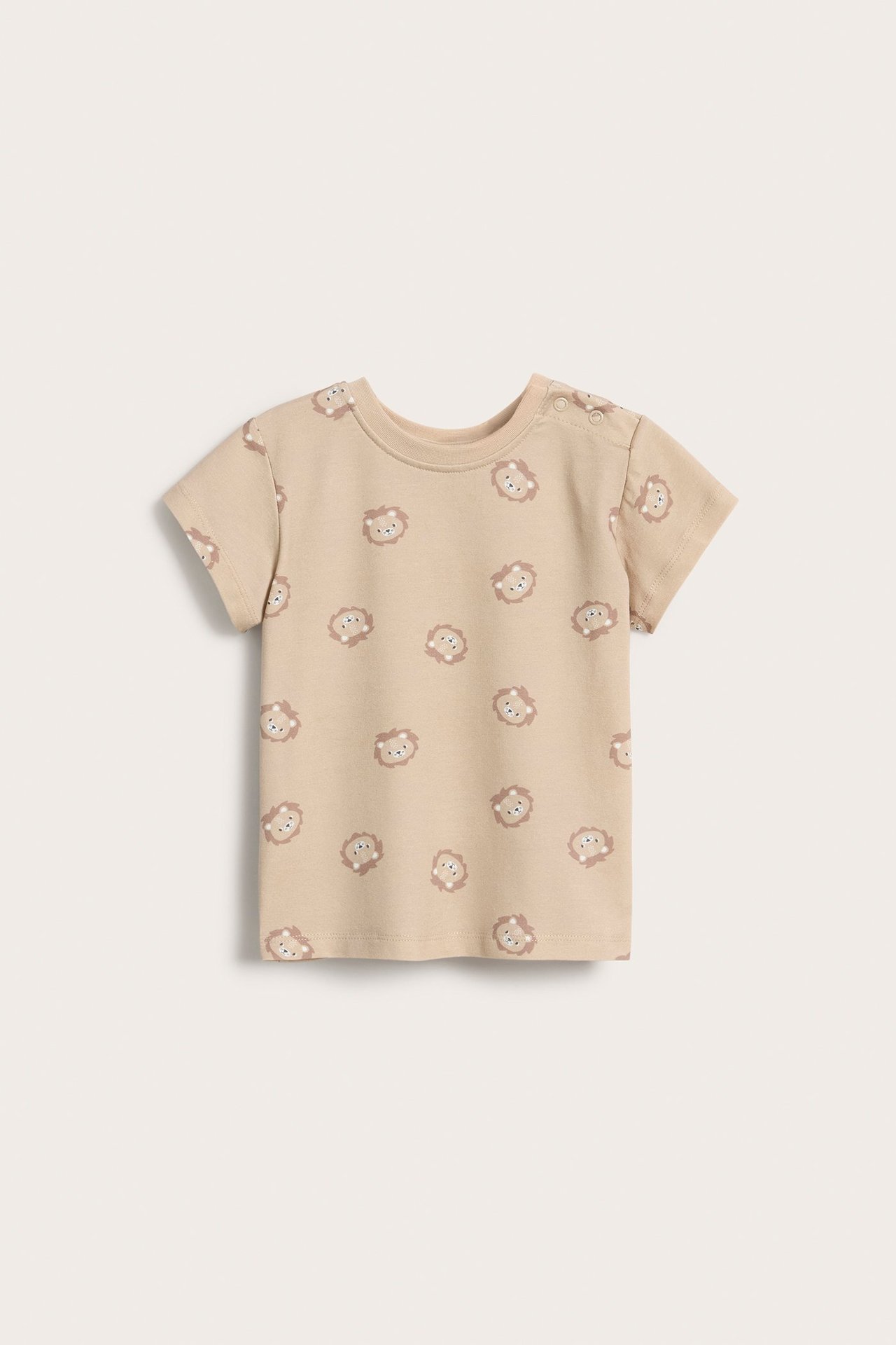 Djurmönstrad t-shirt