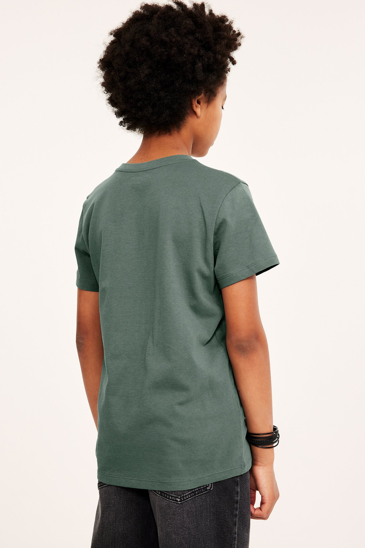 T-shirt - Zielony khaki - 6