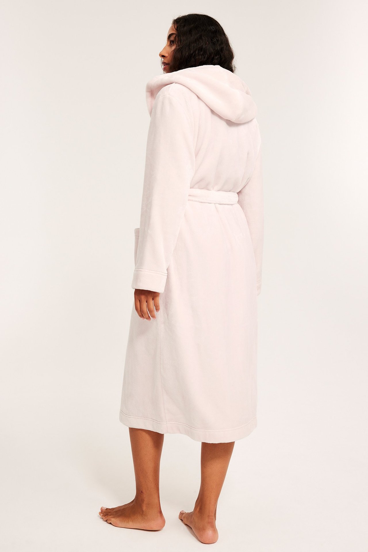 Morgonrock - Rosa - 176cm / Storlek: S - 5