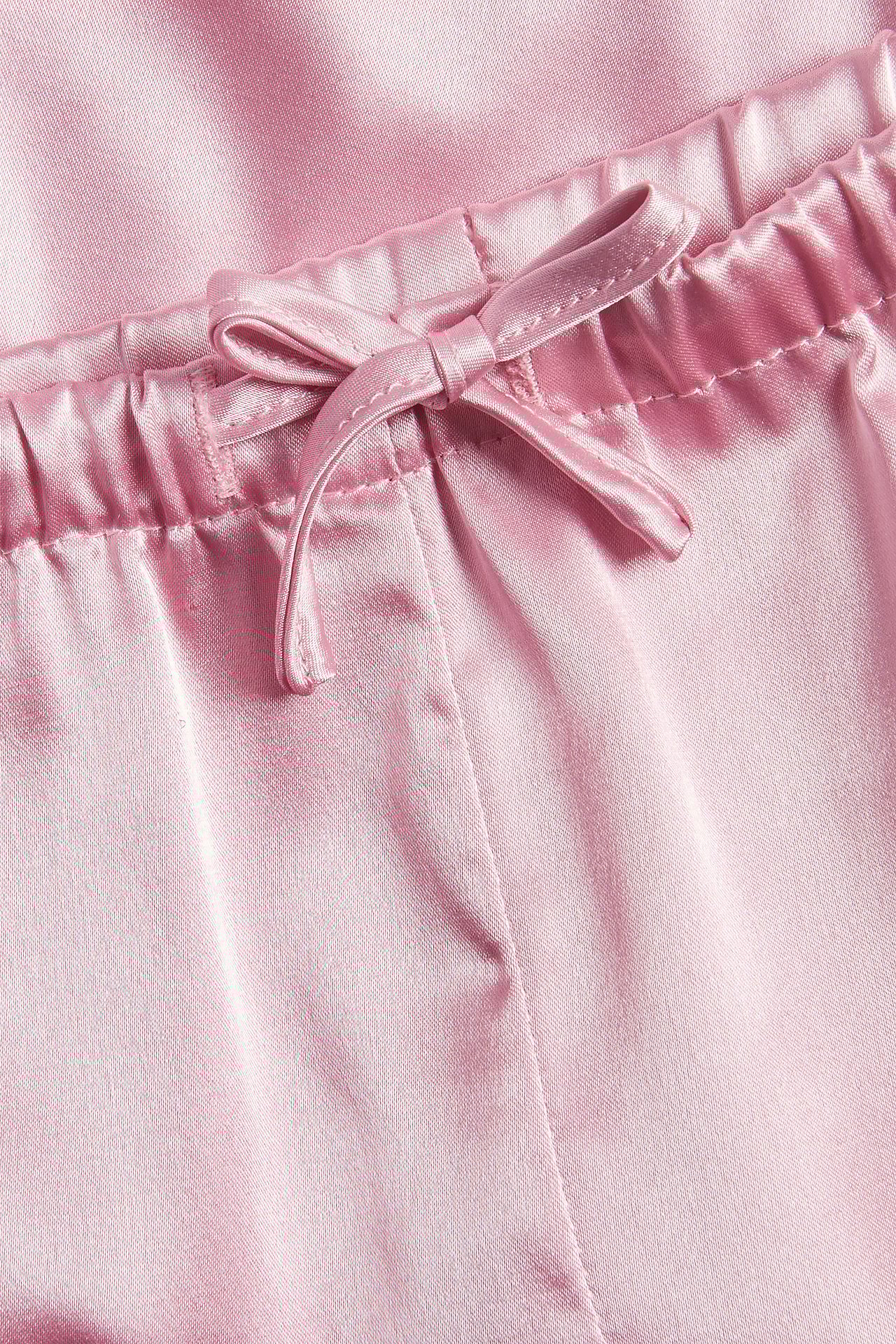 Pyjamasshorts i satin