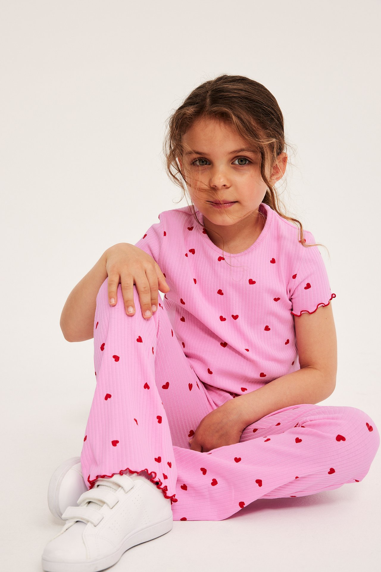 Ribbade flare leggings