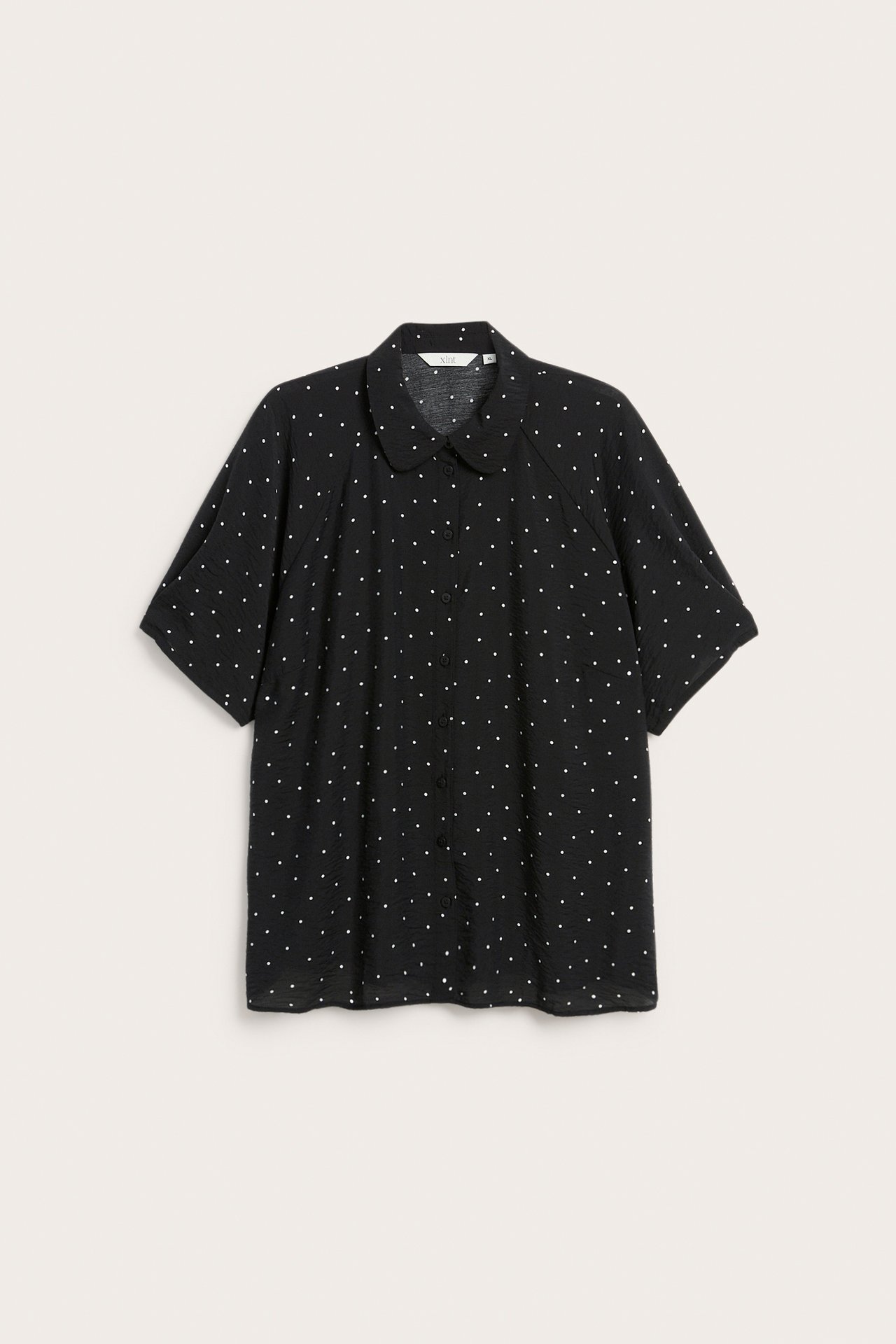Blus med krage