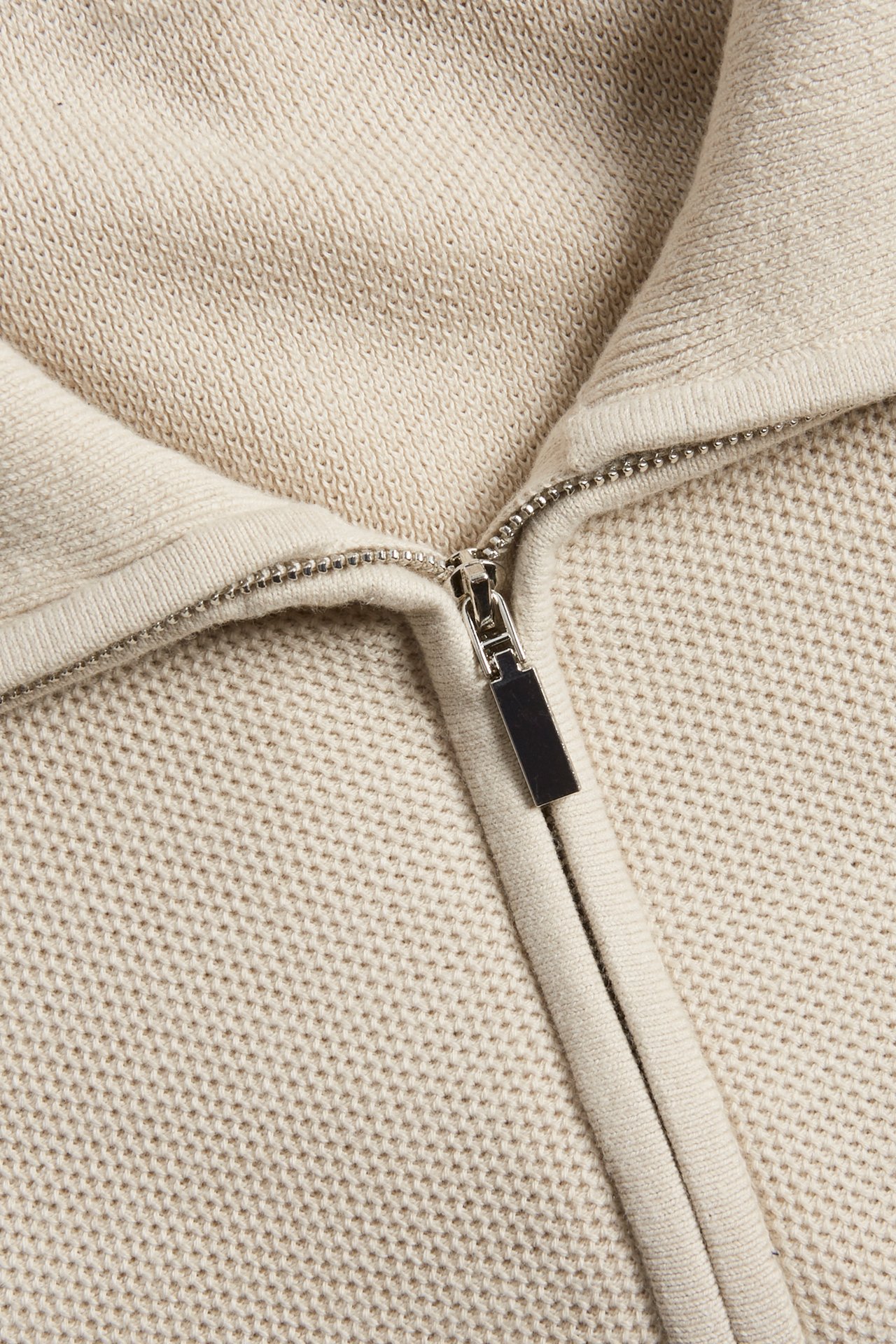 Genser med half-zip