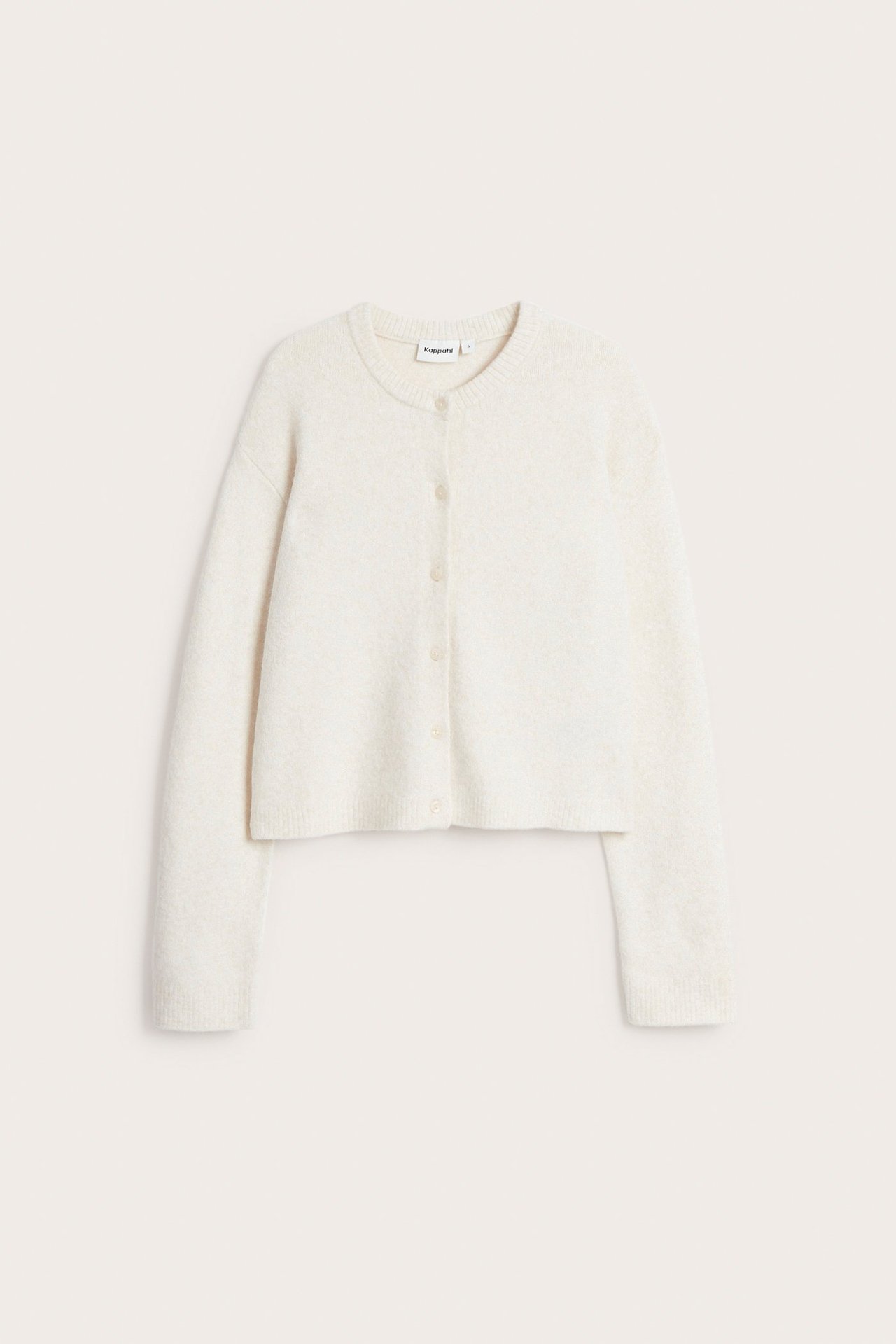 Finstrikket cardigan