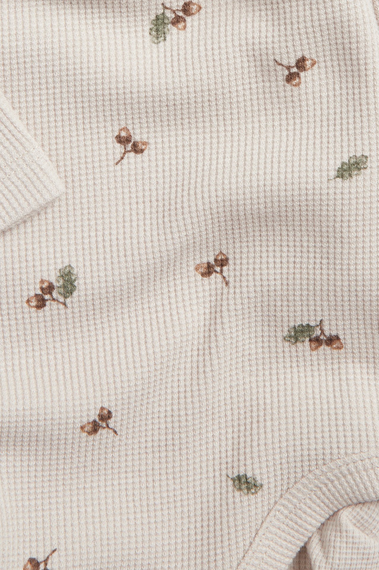Body, jossa söpöjä tammenterhoja - Beige - 1