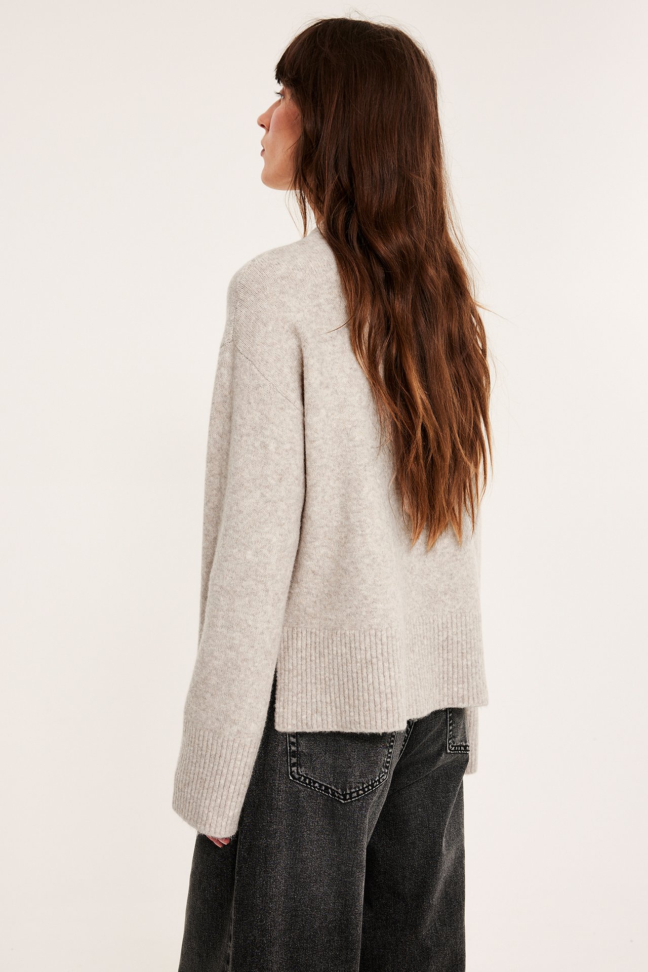 Neulepusero - Vaaleanbeige - 175cm / Storlek: S - 6