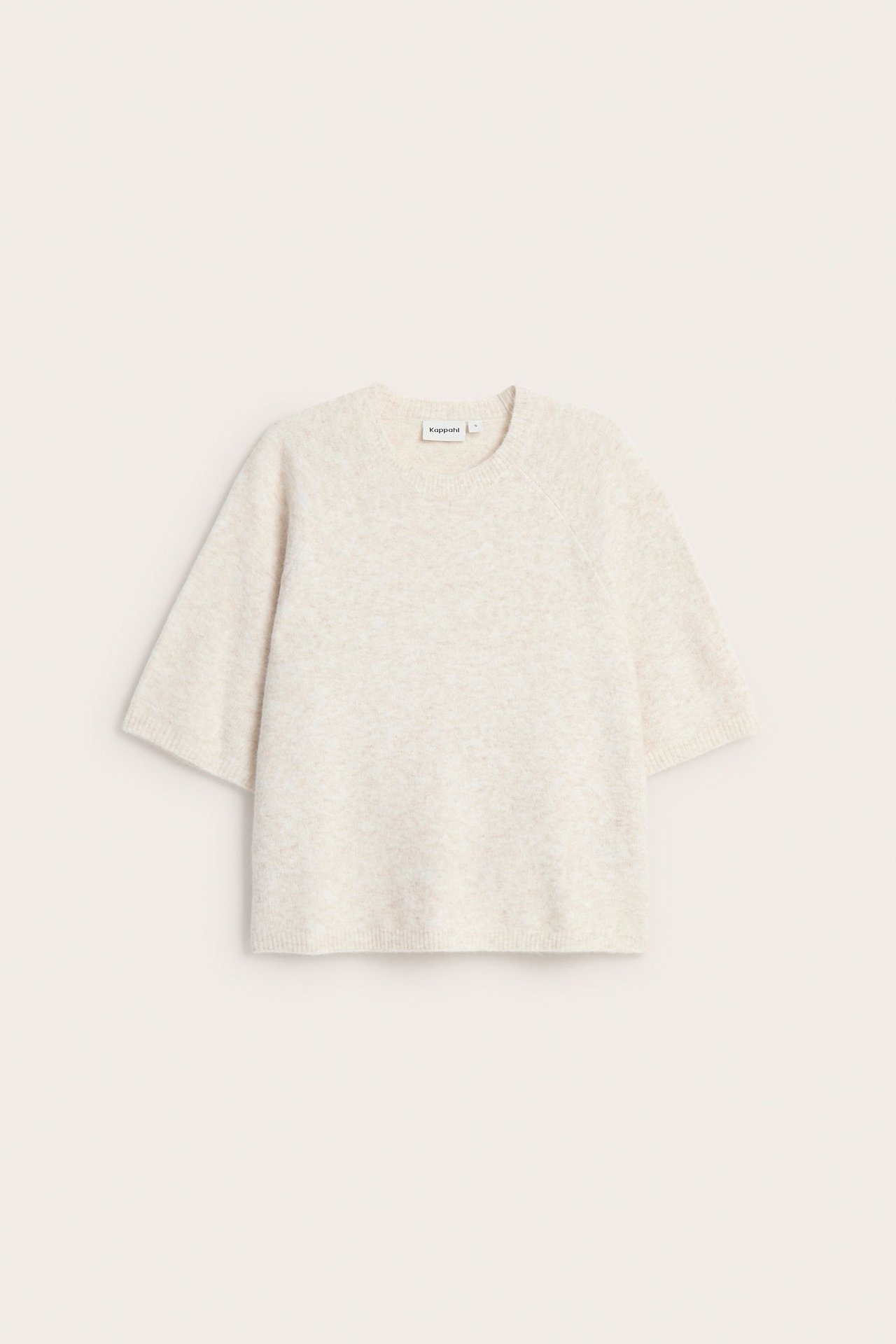 Oversized stickad t-shirt
