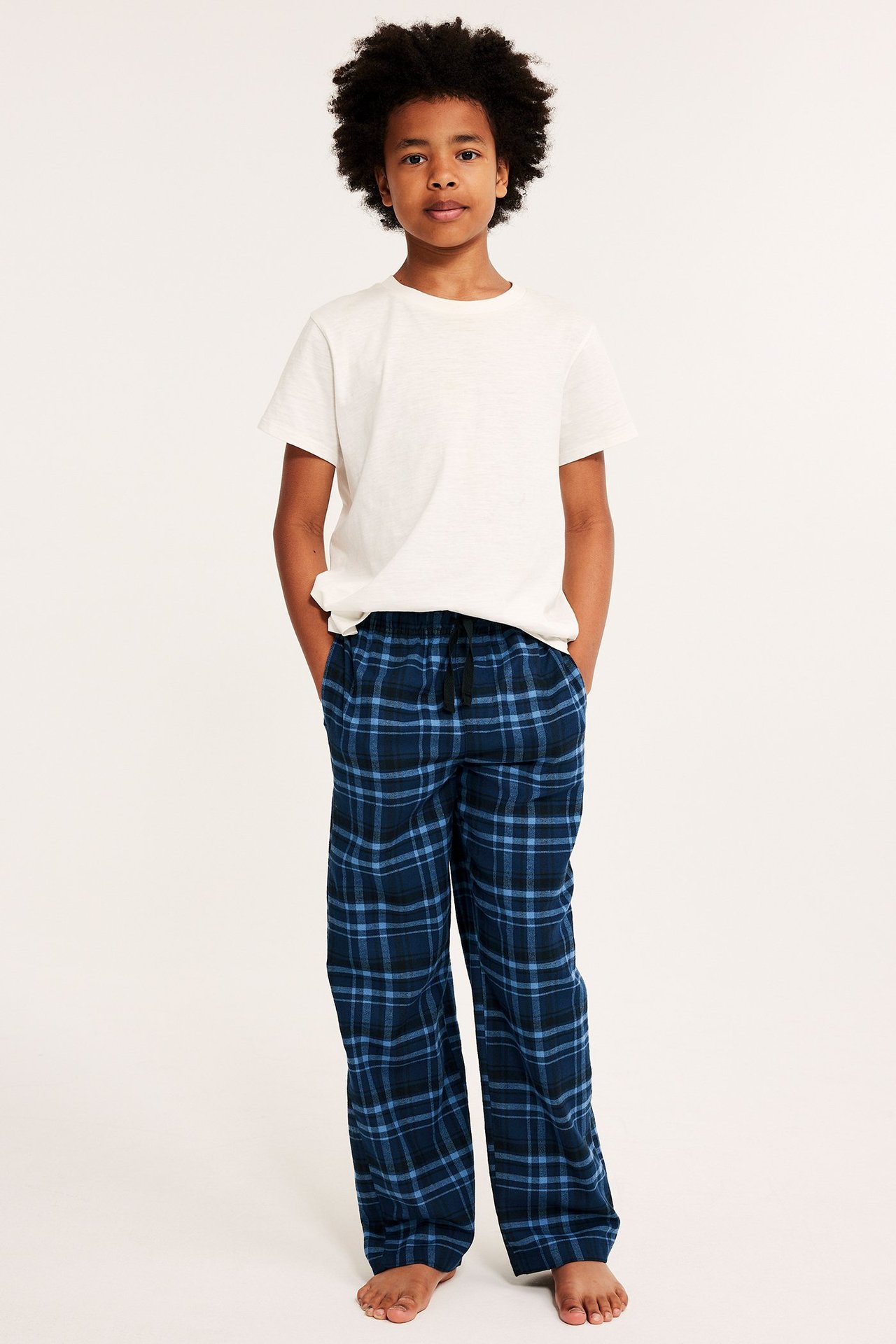Pyjamasbyxor i flanell