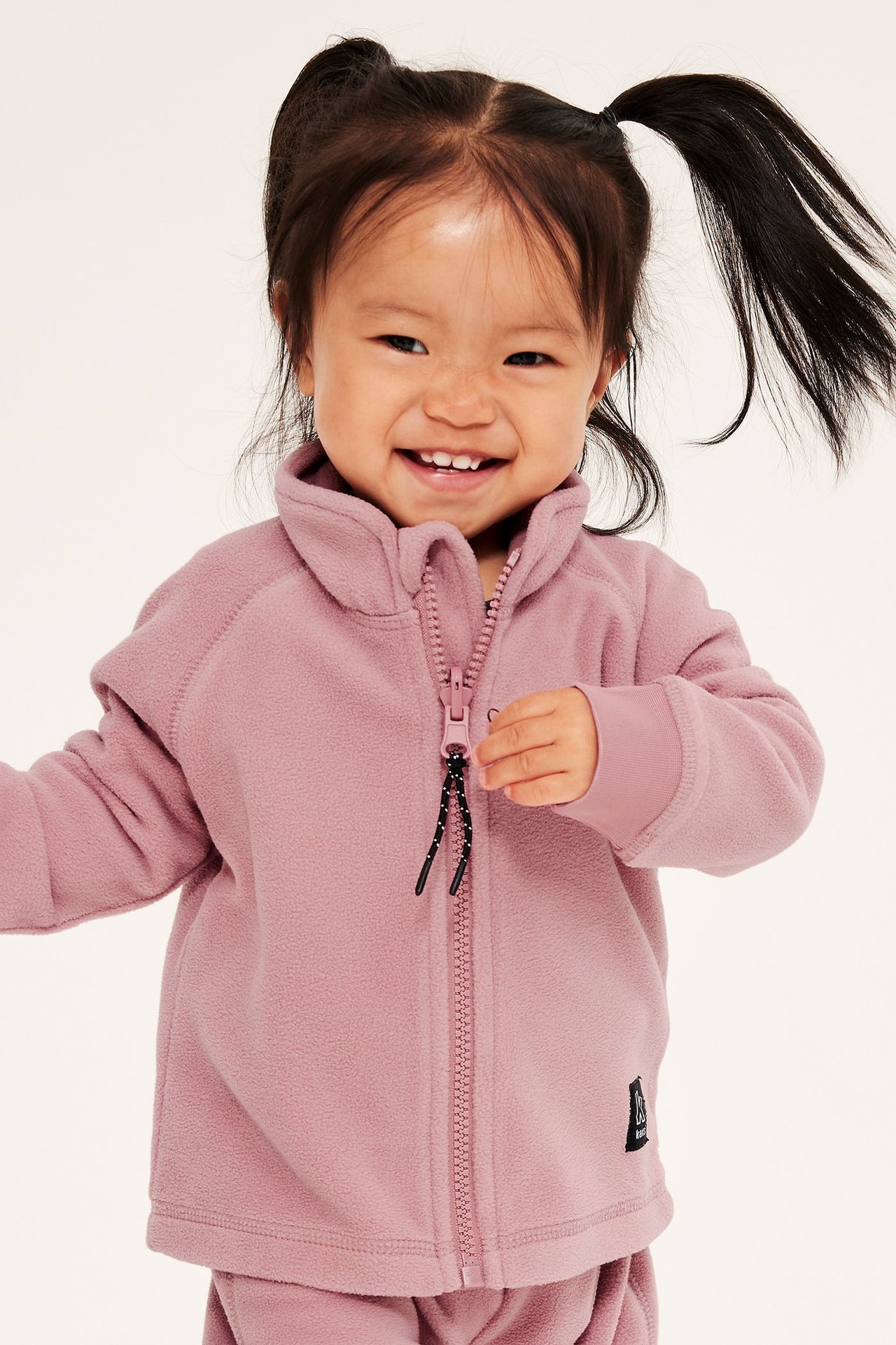 Fleecetröja zip-in / zip-off Kaxs - Rosa - 9