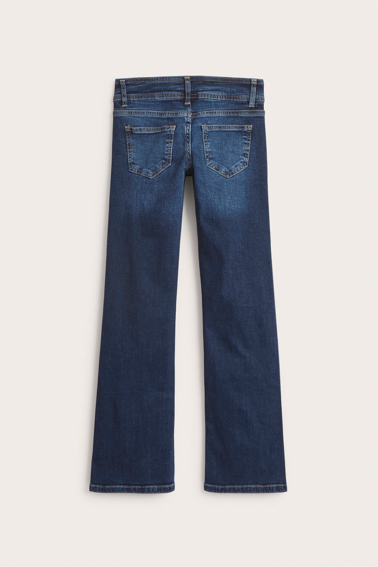 Bootcut jeans low waist - Mörk denim - 5