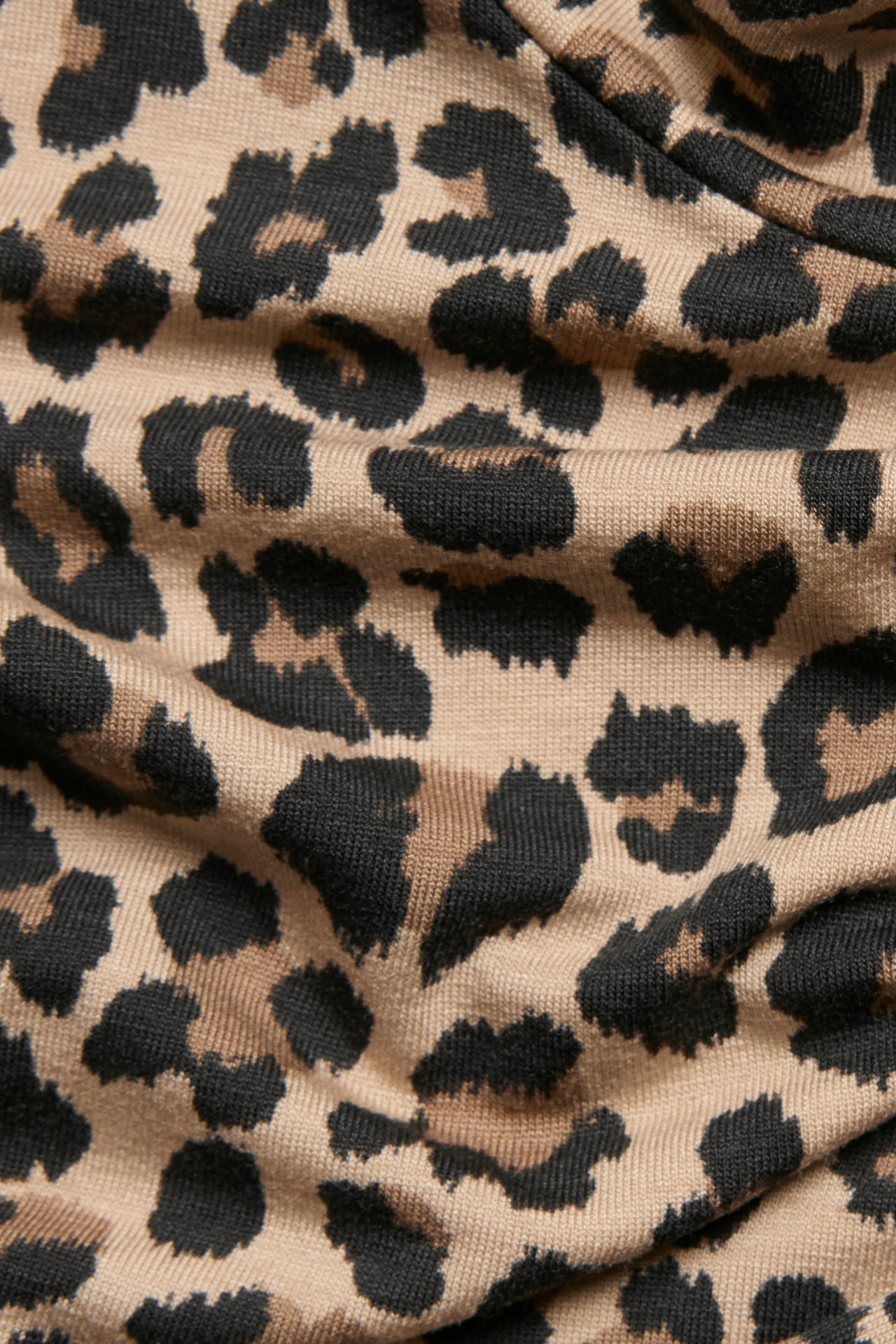 Leopardmønstret topp - Brun - 4