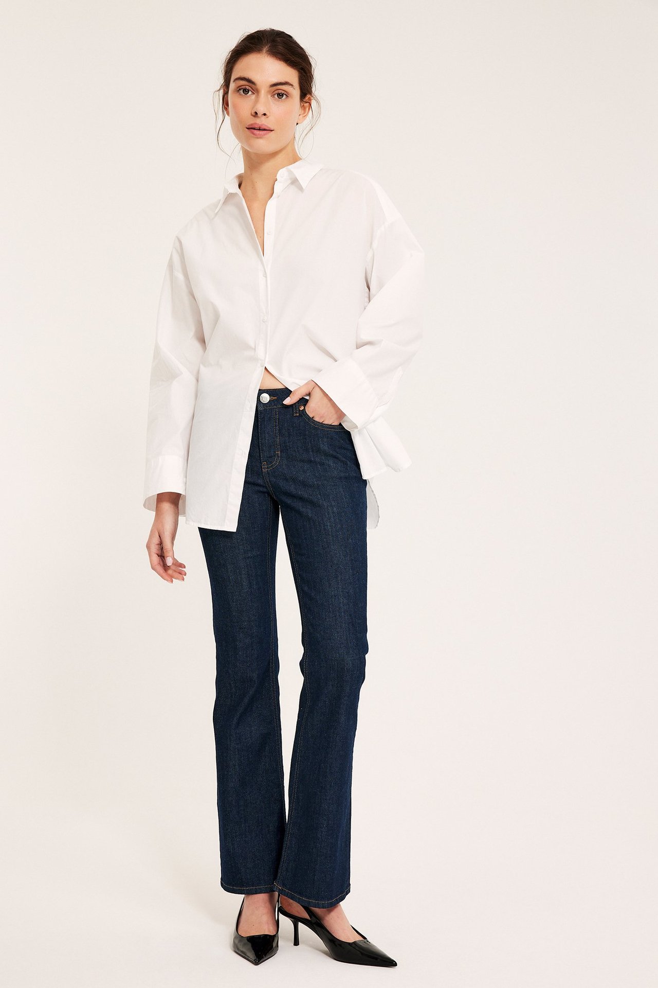 Dżinsy Flare Low Waist