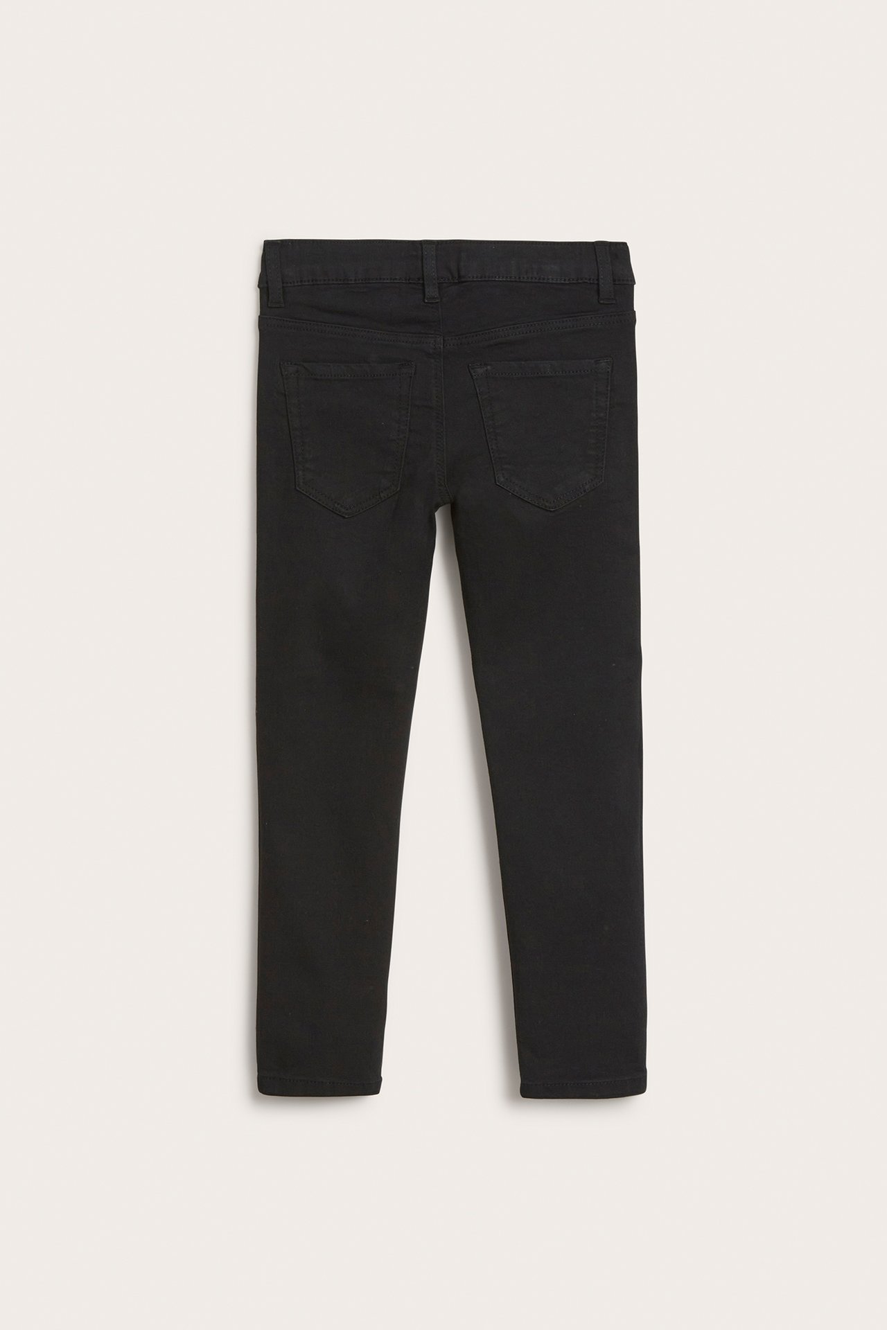 Jegginsy slim super rozciągliwe - Czarny dżins - 5