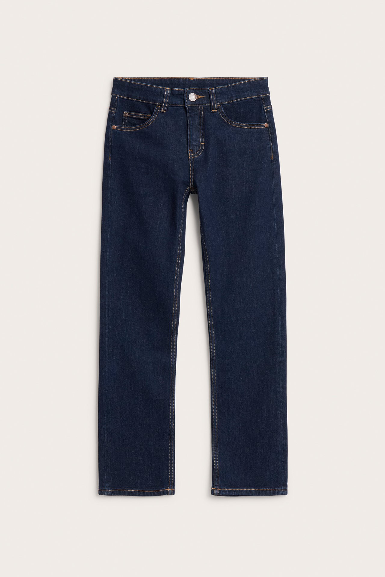 Straight jeans mid waist