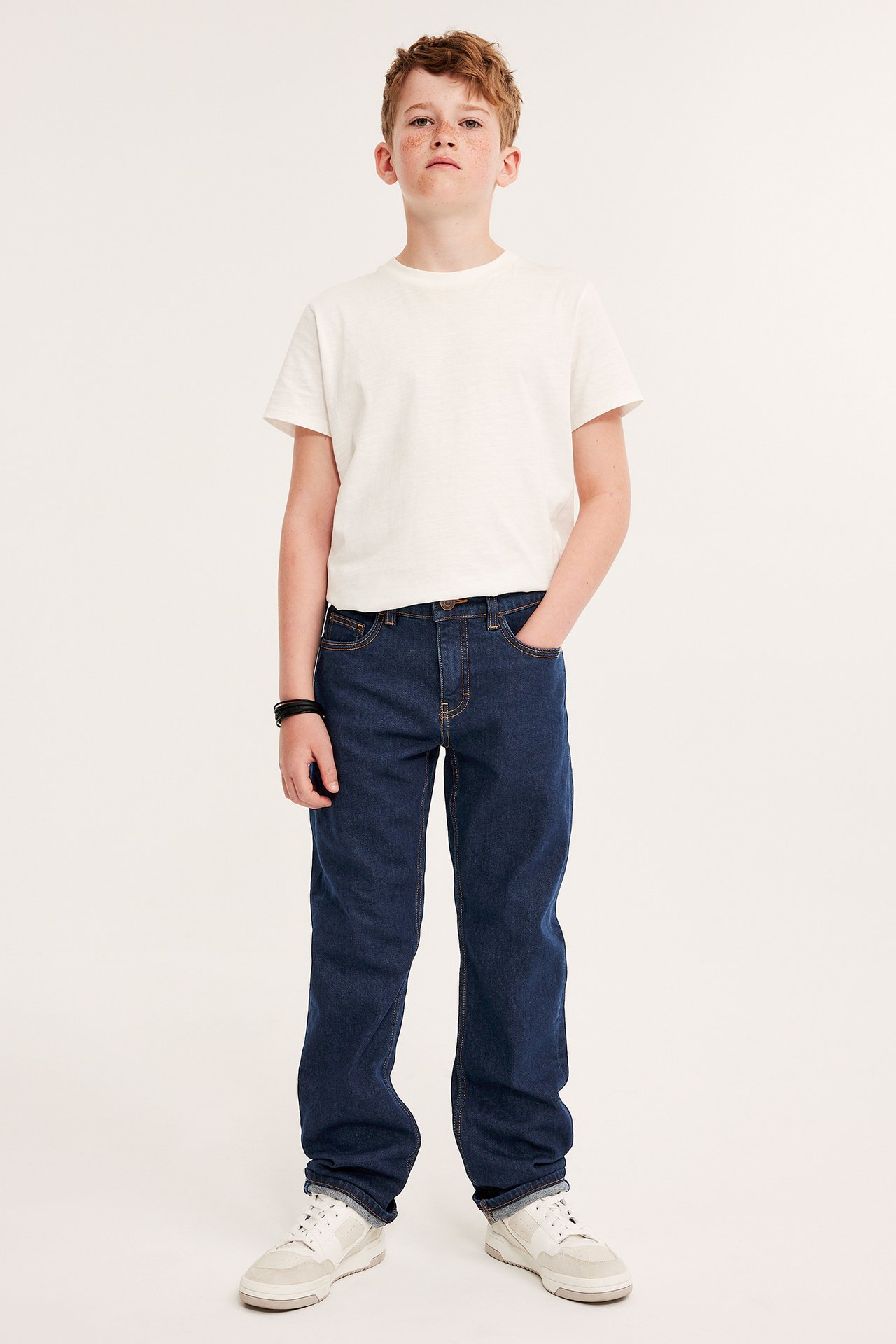 Straight jeans mid waist