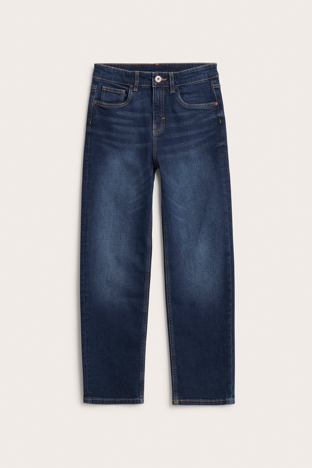 Loose jeans mid waist