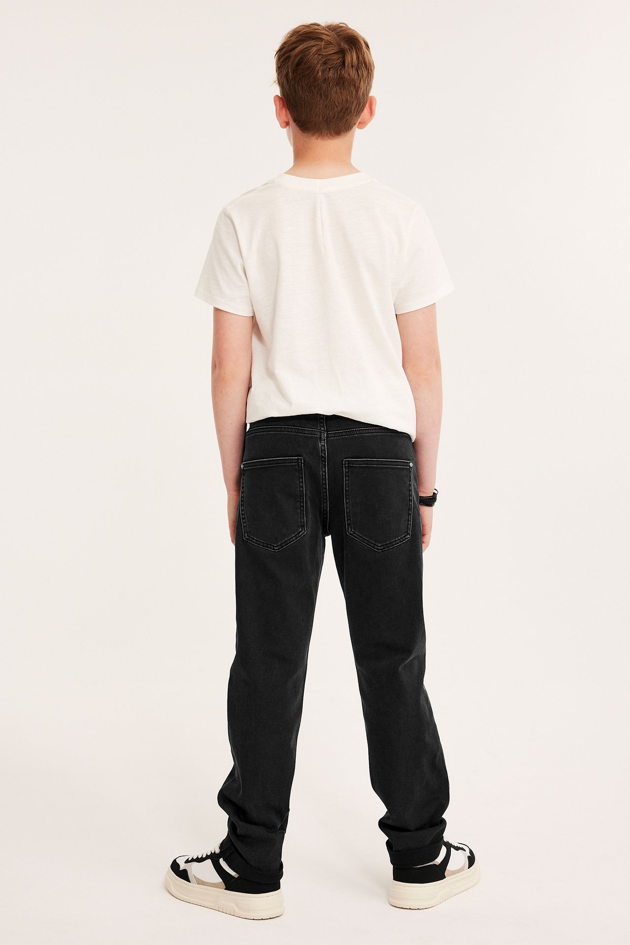 Relaxed jeans jogger denim - Czarny dżins - 6