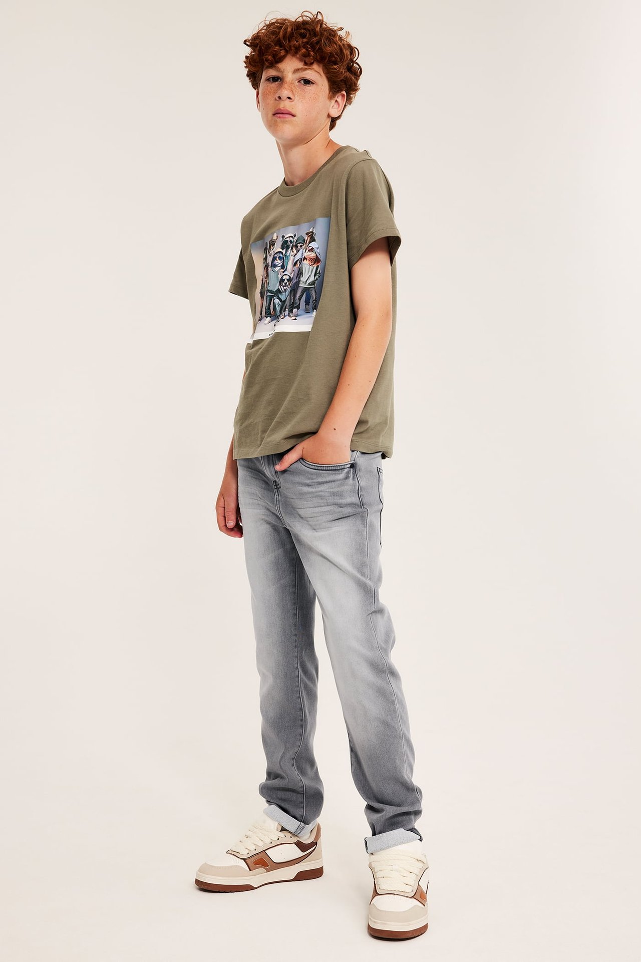 Relaxed jeans jogger denim