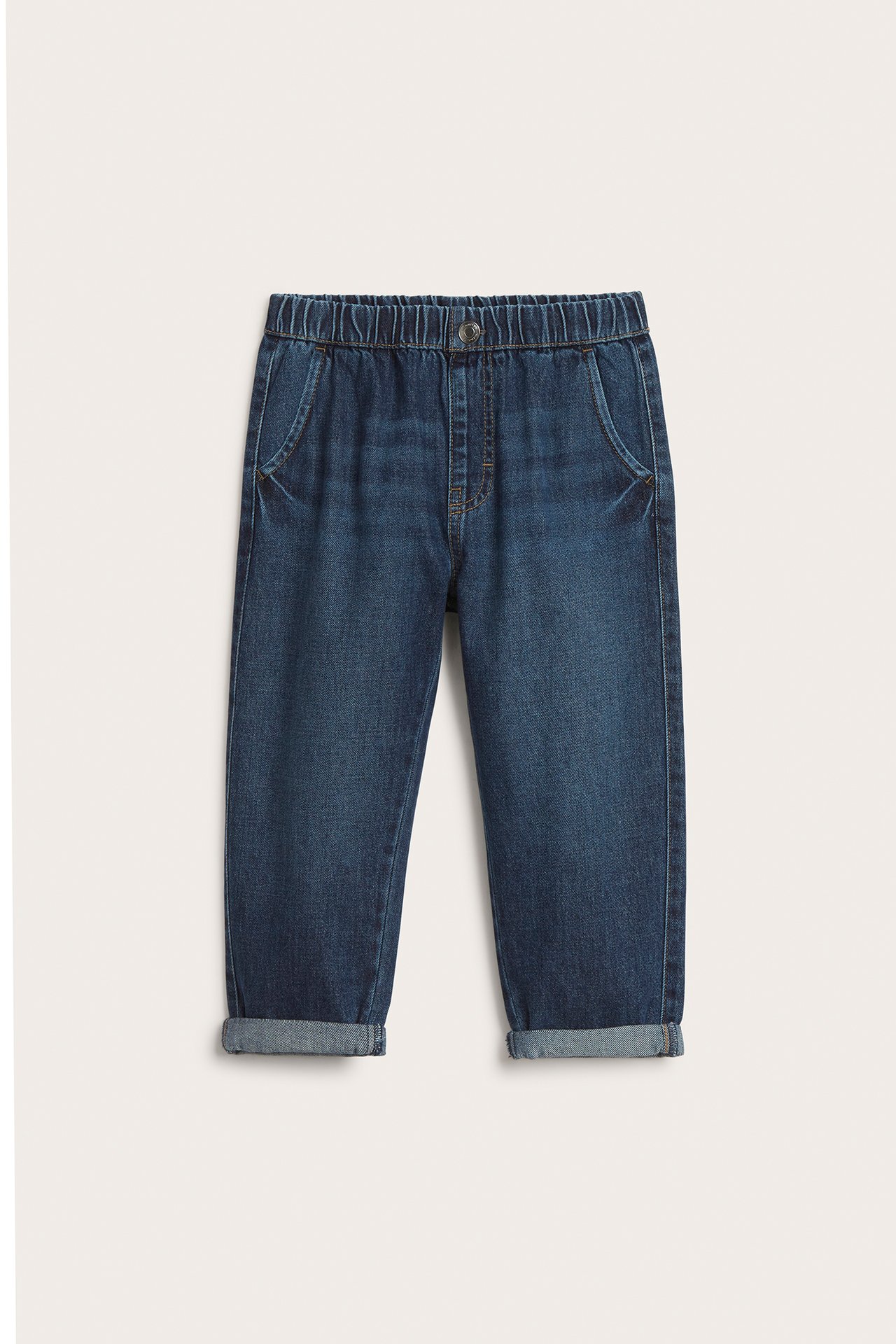 Jeans med resår