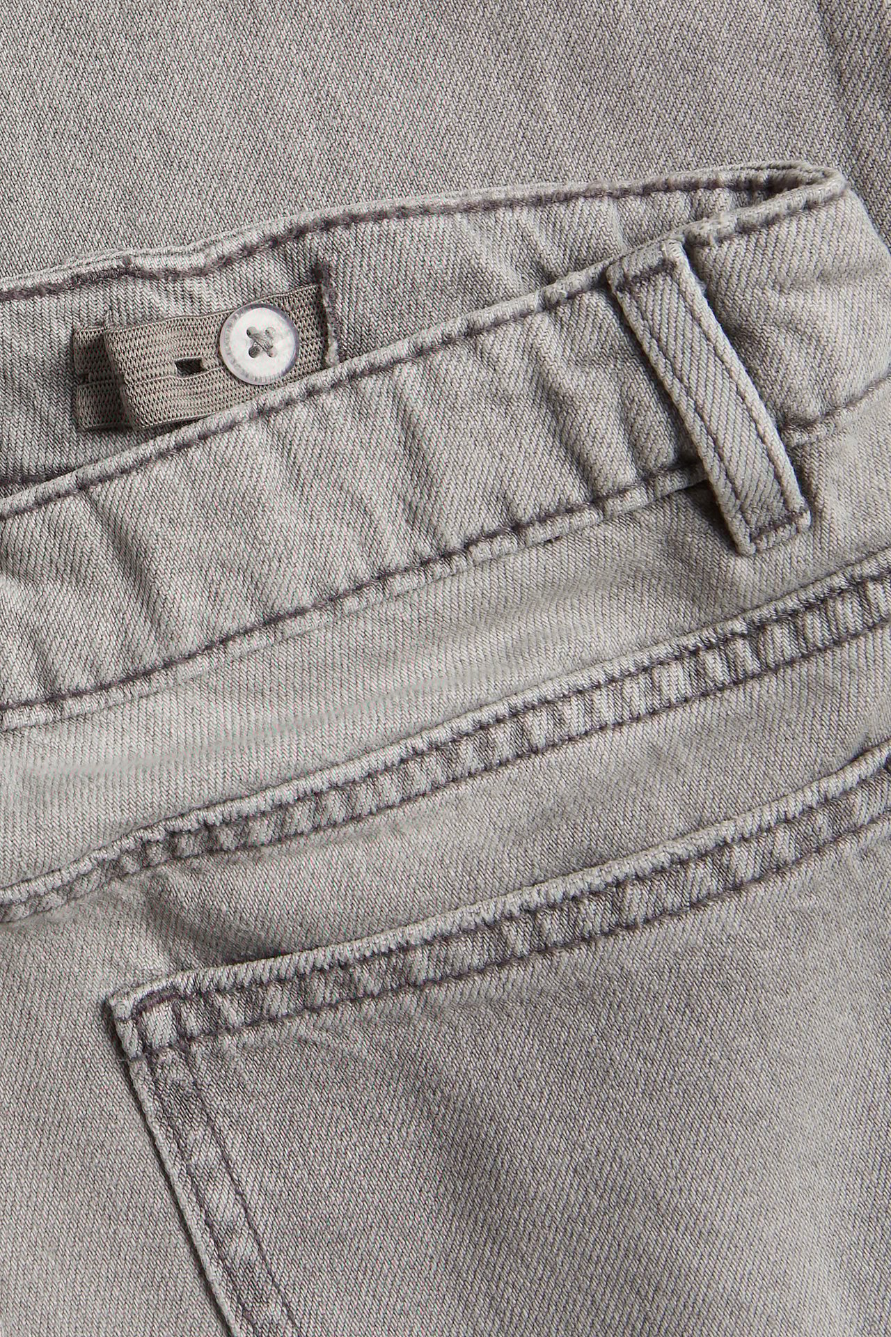Loose jeans low waist - Hopeanharmaa - 4
