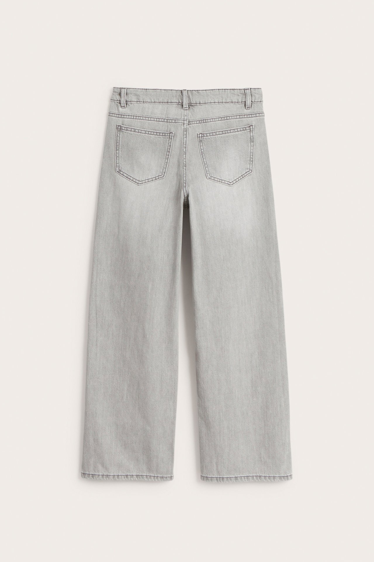 Loose jeans low waist - Hopeanharmaa - 5