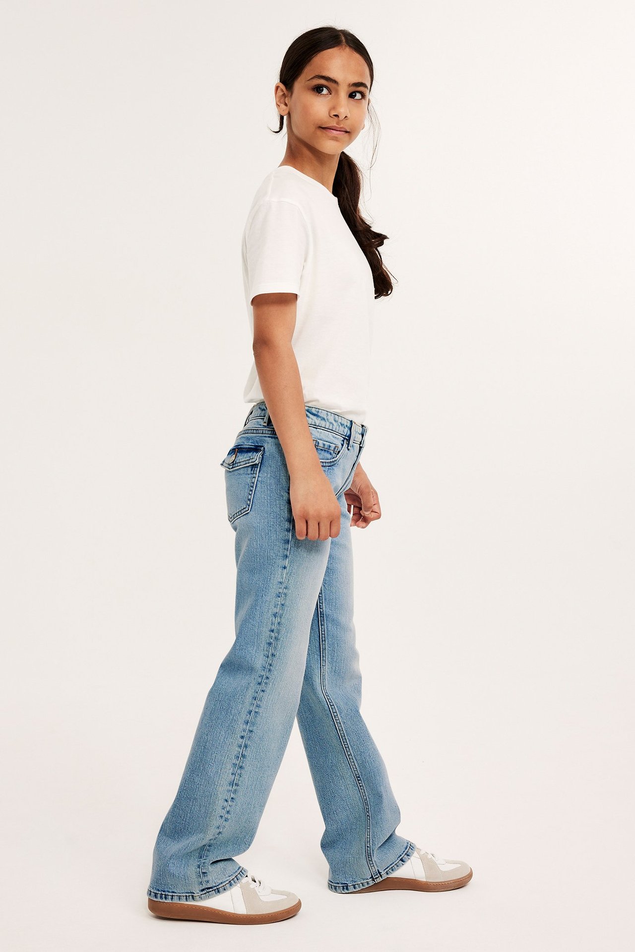 Bootcut jeans low waist