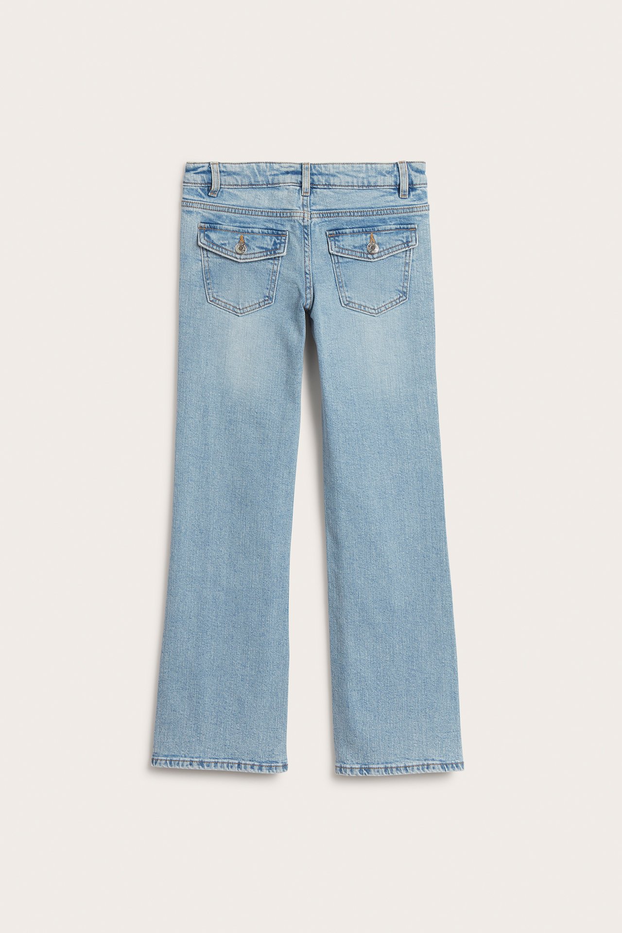 Bootcut jeans low waist - Lys denim - 6