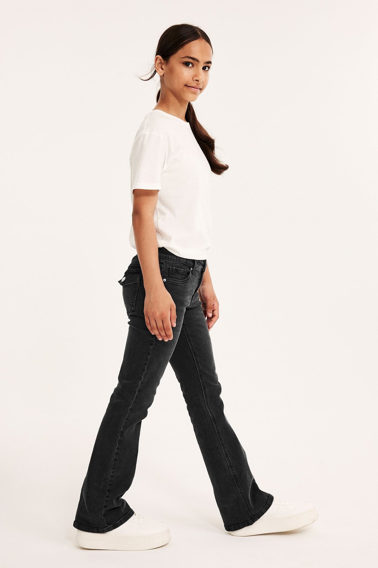 Bootcut jeans low waist